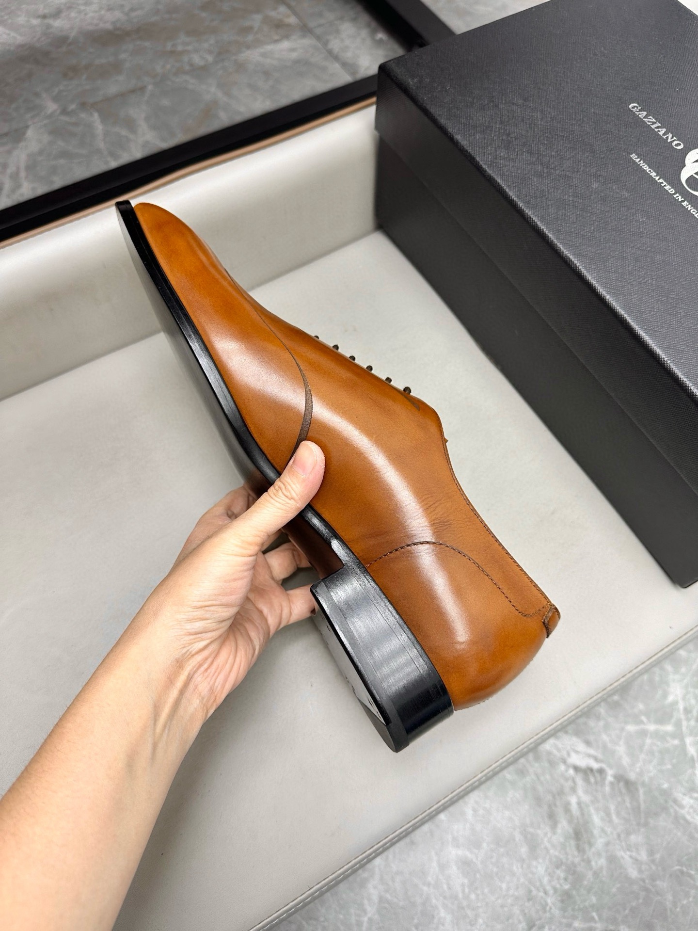 Gaziano Girling Men's Leather Lace-Up Business Dress Shoes - Timeless Style 9 i1744740542791 2487 0 7