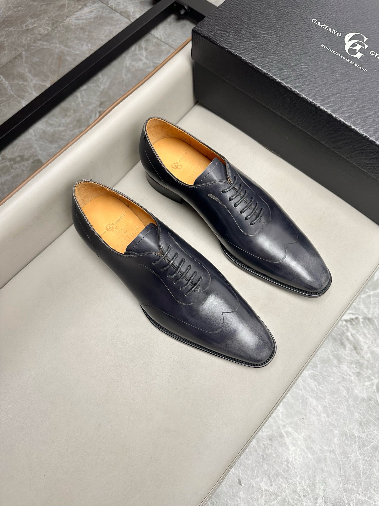 Gaziano Girling Men's Lace-Up Business Shoes - Classic Leather Dress Shoes 2 i1744740593858 6978 0 0