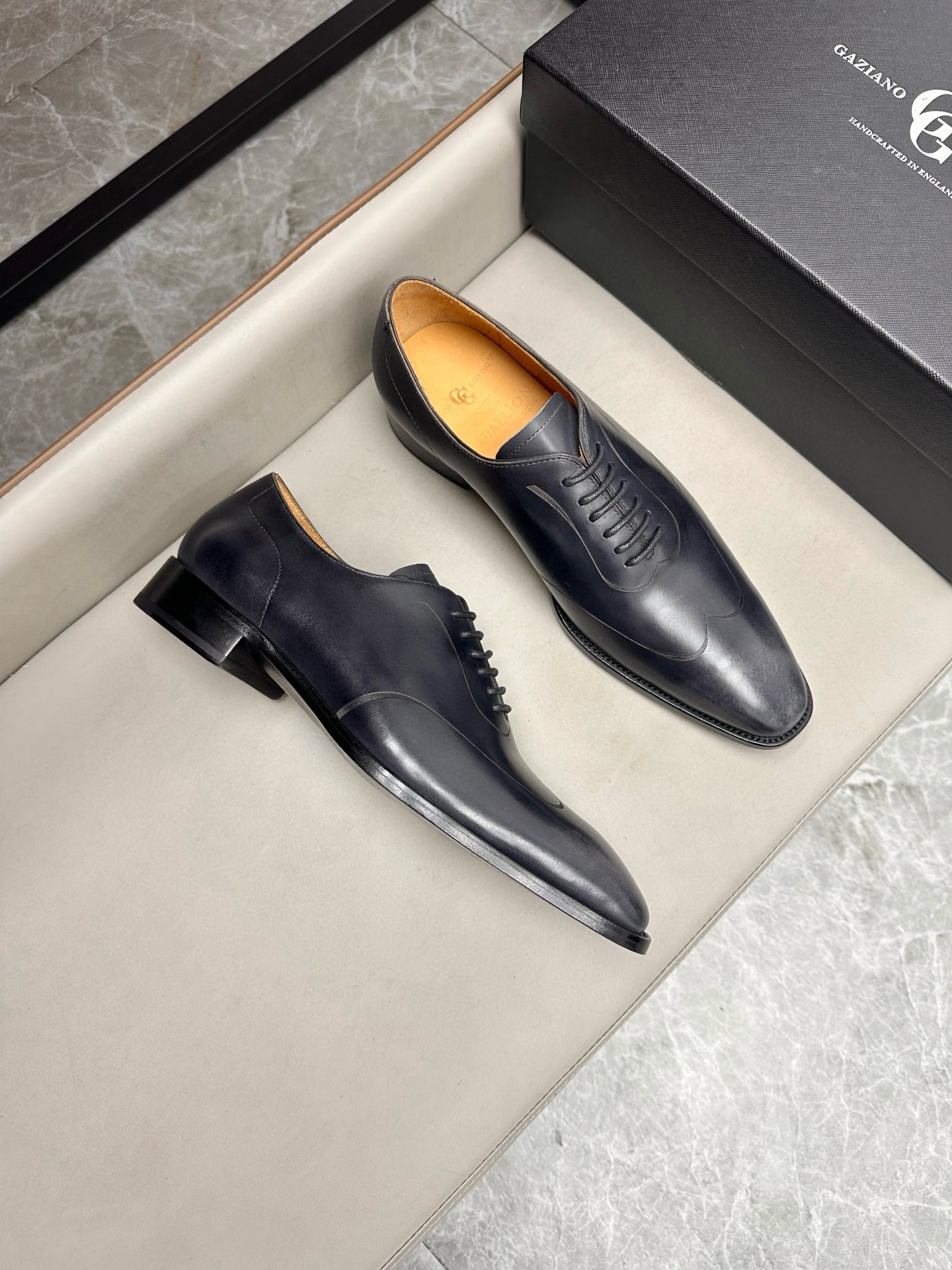 Gaziano Girling Men's Lace-Up Business Shoes - Classic Leather Dress Shoes 3 i1744740593858 8588 0 1