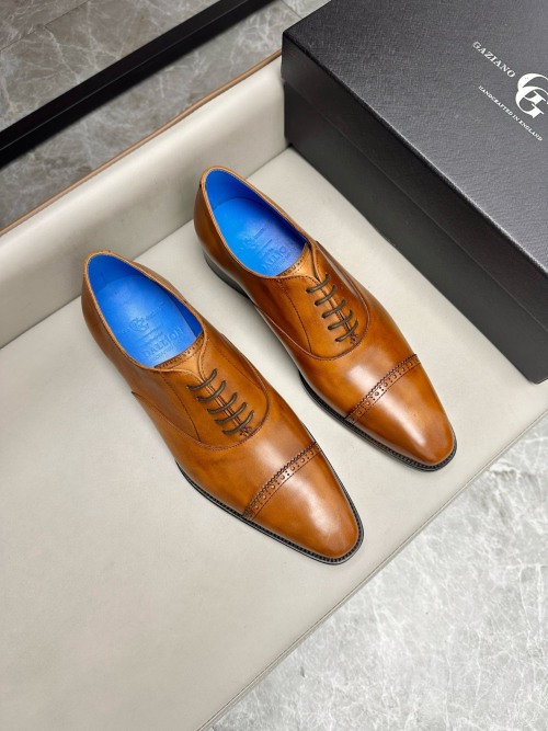 Gaziano & Girling Men's Classic Leather Lace-Up Business Oxford Dress Shoes 1 Gaziano & Girling Men's Classic Leather Lace-Up Business Oxford Dress Shoes