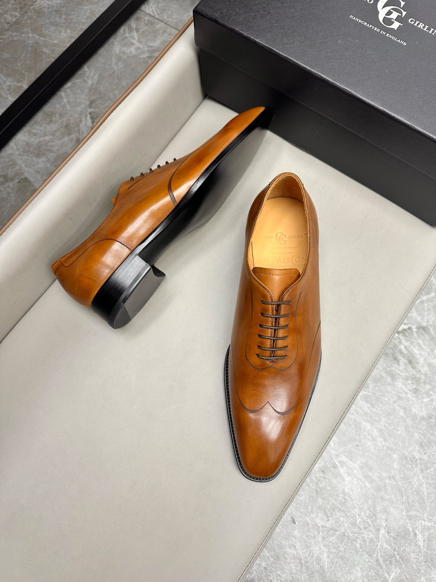Gaziano Girling Men's Leather Lace-Up Business Dress Shoes - Timeless Style 4 i1744740660559 4824 0 2
