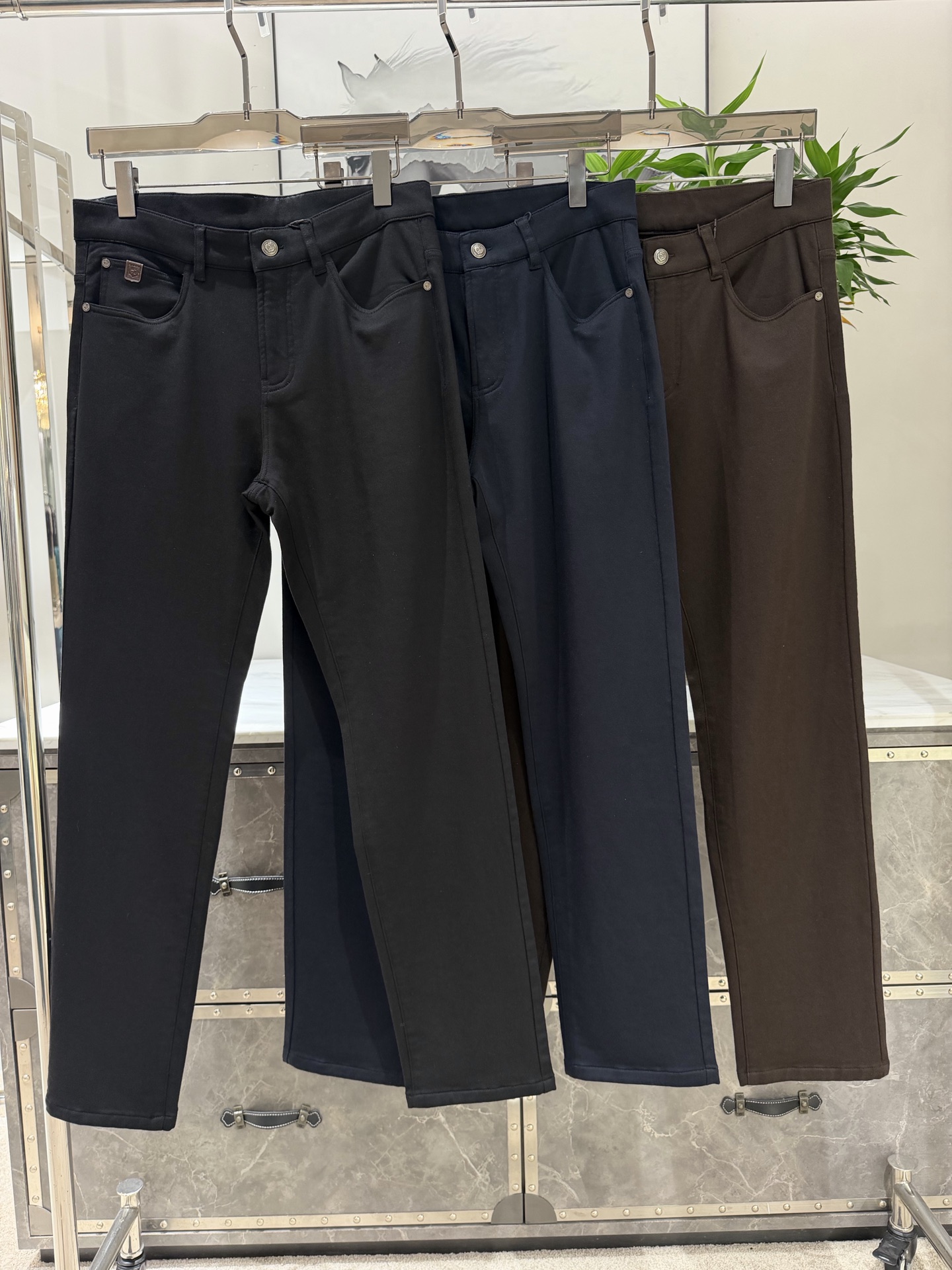 🎺🎺顶级Loro Piana休闲裤 26ss秋冬新款 专柜同步  Loro Piana（Loro Piana）经典五口袋