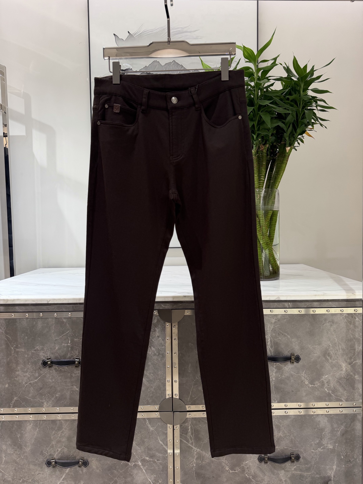 🎺🎺顶级Loro Piana休闲裤 26ss秋冬新款 专柜同步  Loro Piana（Loro Piana）经典五口袋