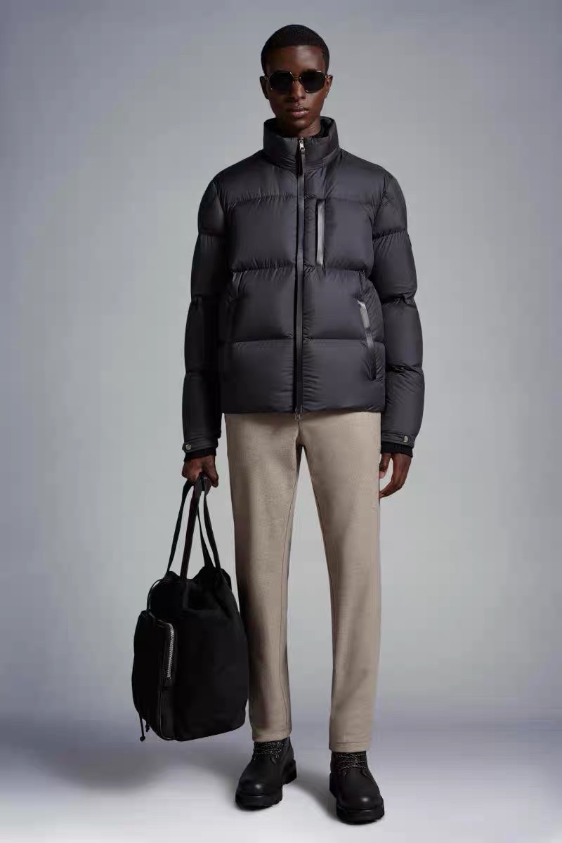 Moncler Ropa Abrigos y chaquetas Comprar falso de alta calidad
 Negro Blanco Hombres Dermis Poliéster Plumón pato blanco Colección otoño – invierno