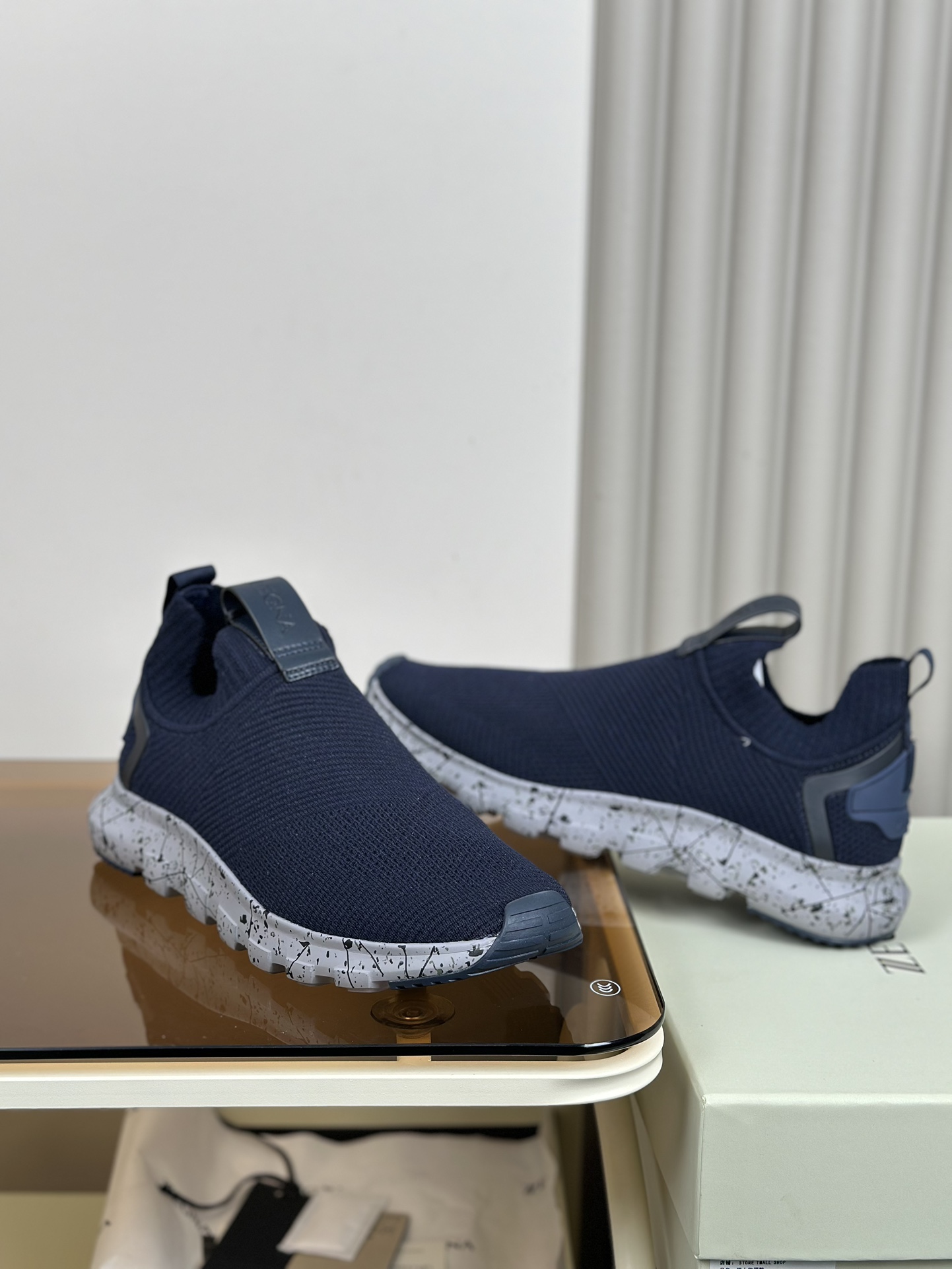 480ZEGNA Zapatillas de running Ermenegildo Zegna Techmerino Piuma Piuma significa "pluma" en italian