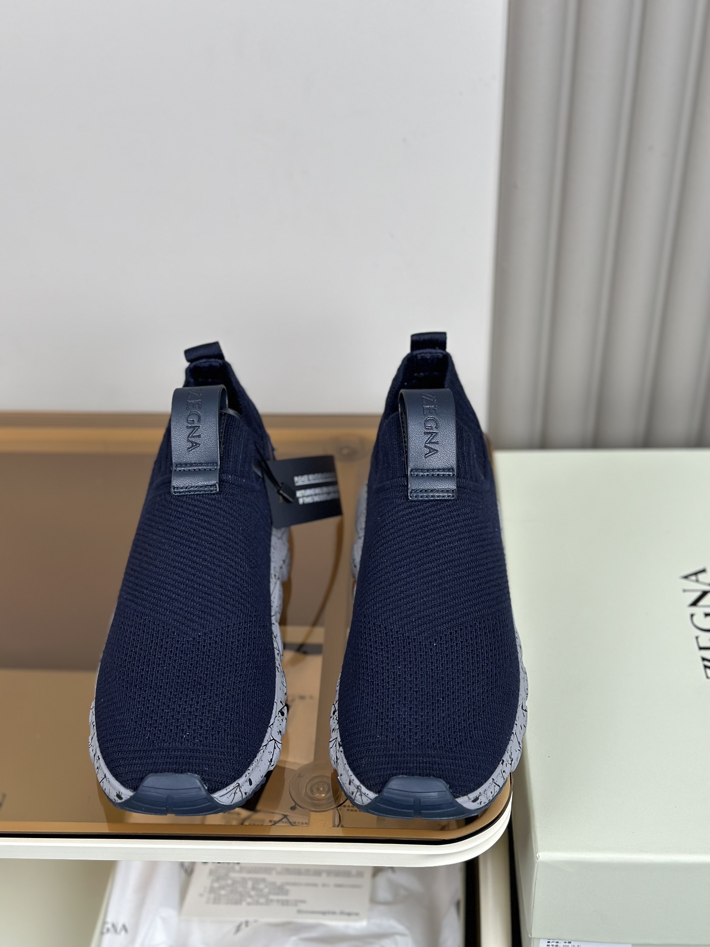 480ZEGNA Zapatillas de running Ermenegildo Zegna Techmerino Piuma Piuma significa "pluma" en italian