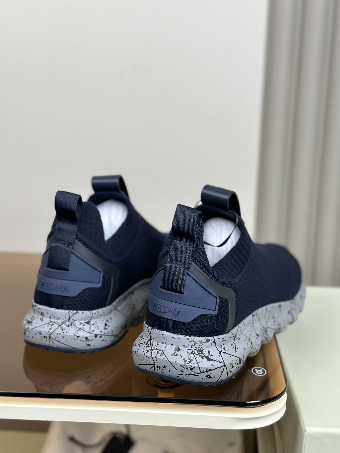 480ZEGNA Zapatillas de running Ermenegildo Zegna Techmerino Piuma Piuma significa "pluma" en italian