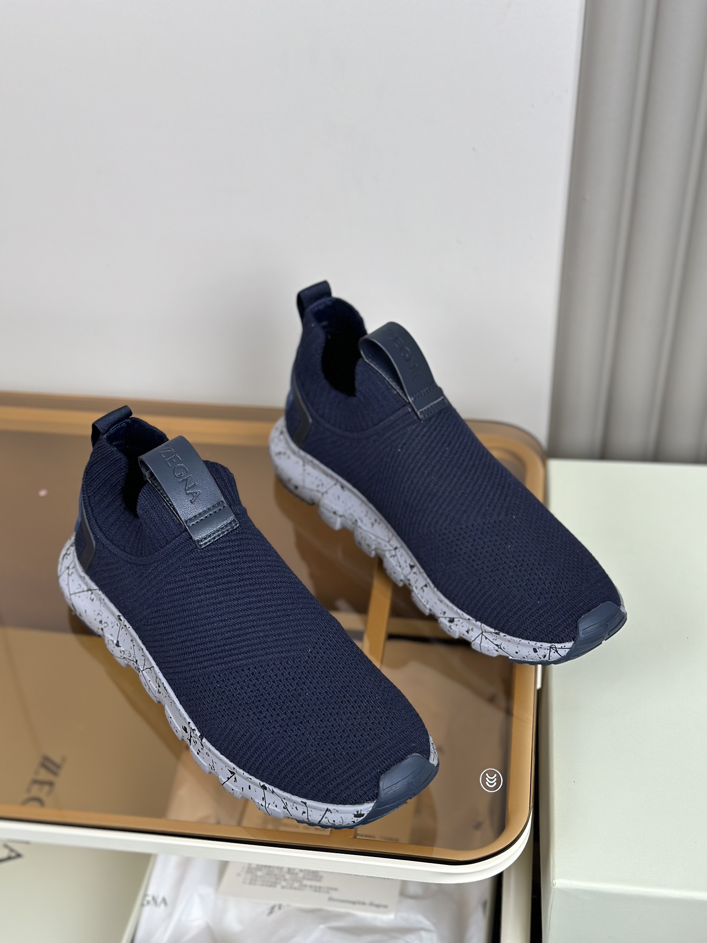 480ZEGNA Zapatillas de running Ermenegildo Zegna Techmerino Piuma Piuma significa "pluma" en italian