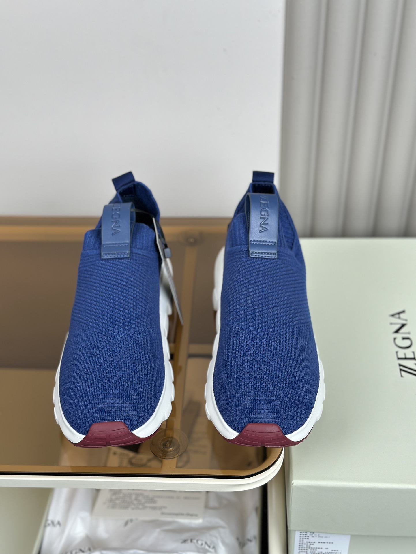 480ZEGNA Zapatillas de running Ermenegildo Zegna Techmerino Piuma Piuma significa "pluma" en italian
