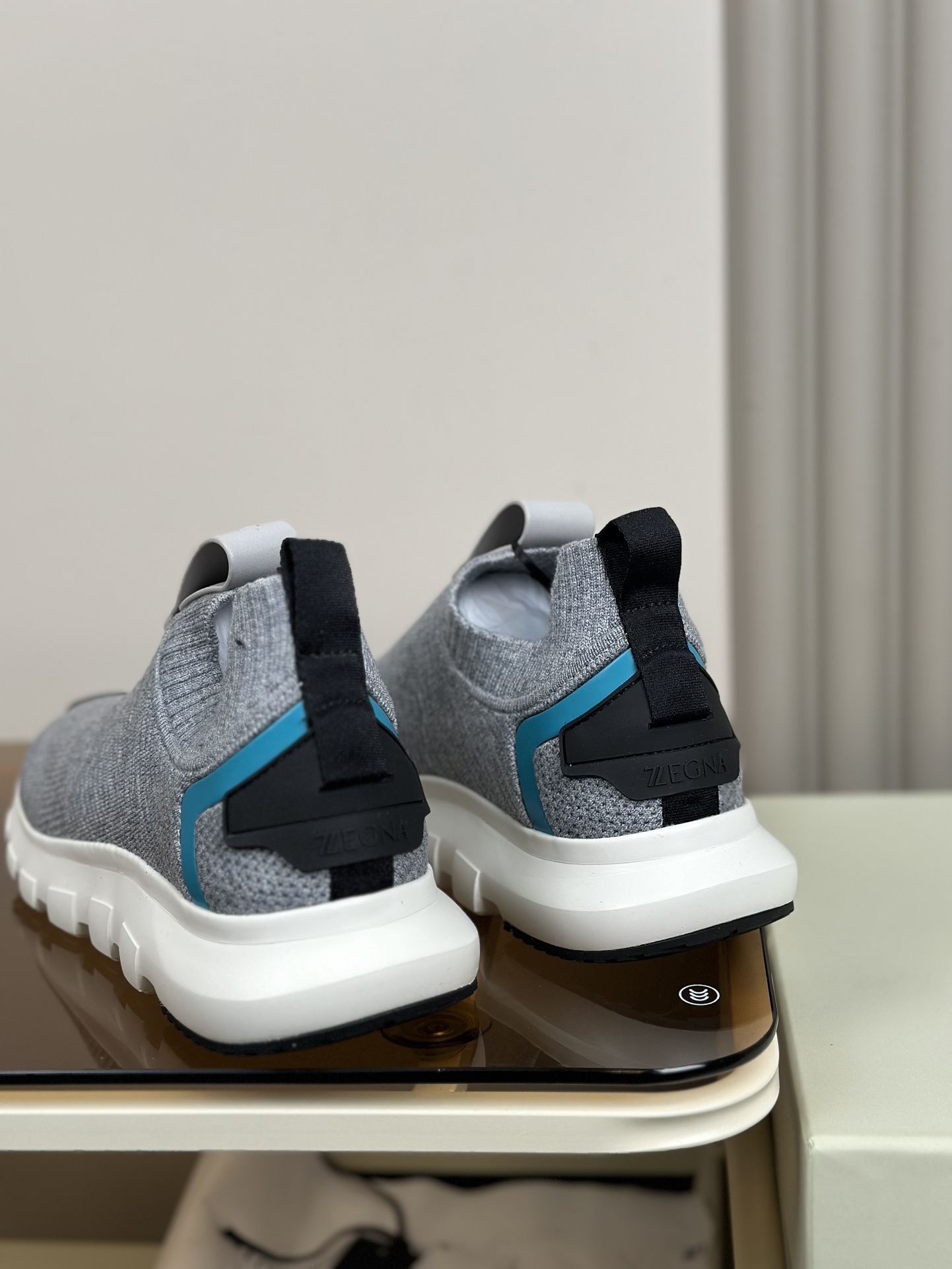 480ZEGNA Zapatillas de running Ermenegildo Zegna Techmerino Piuma Piuma significa "pluma" en italian