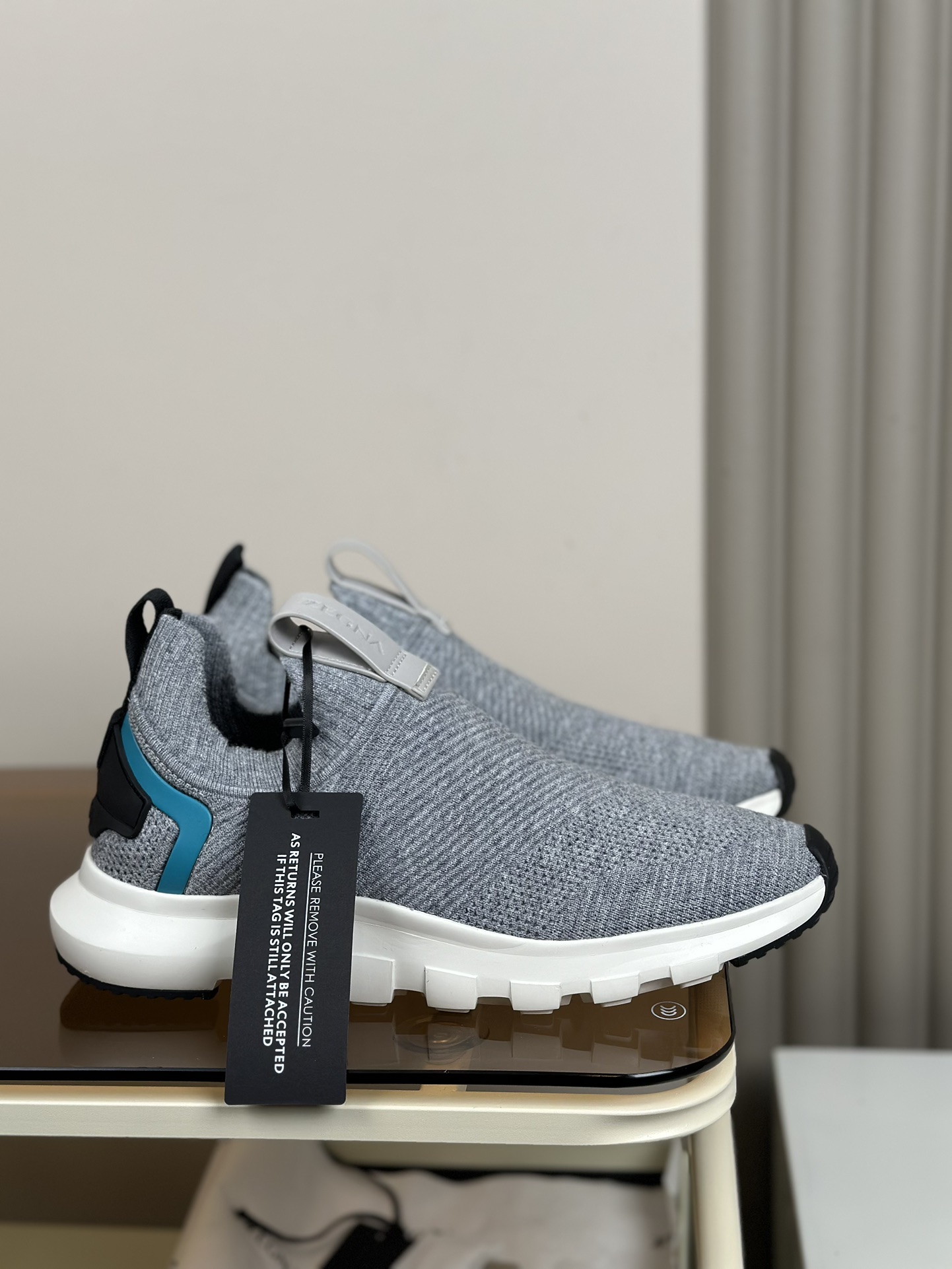 480ZEGNA Zapatillas de running Ermenegildo Zegna Techmerino Piuma Piuma significa 