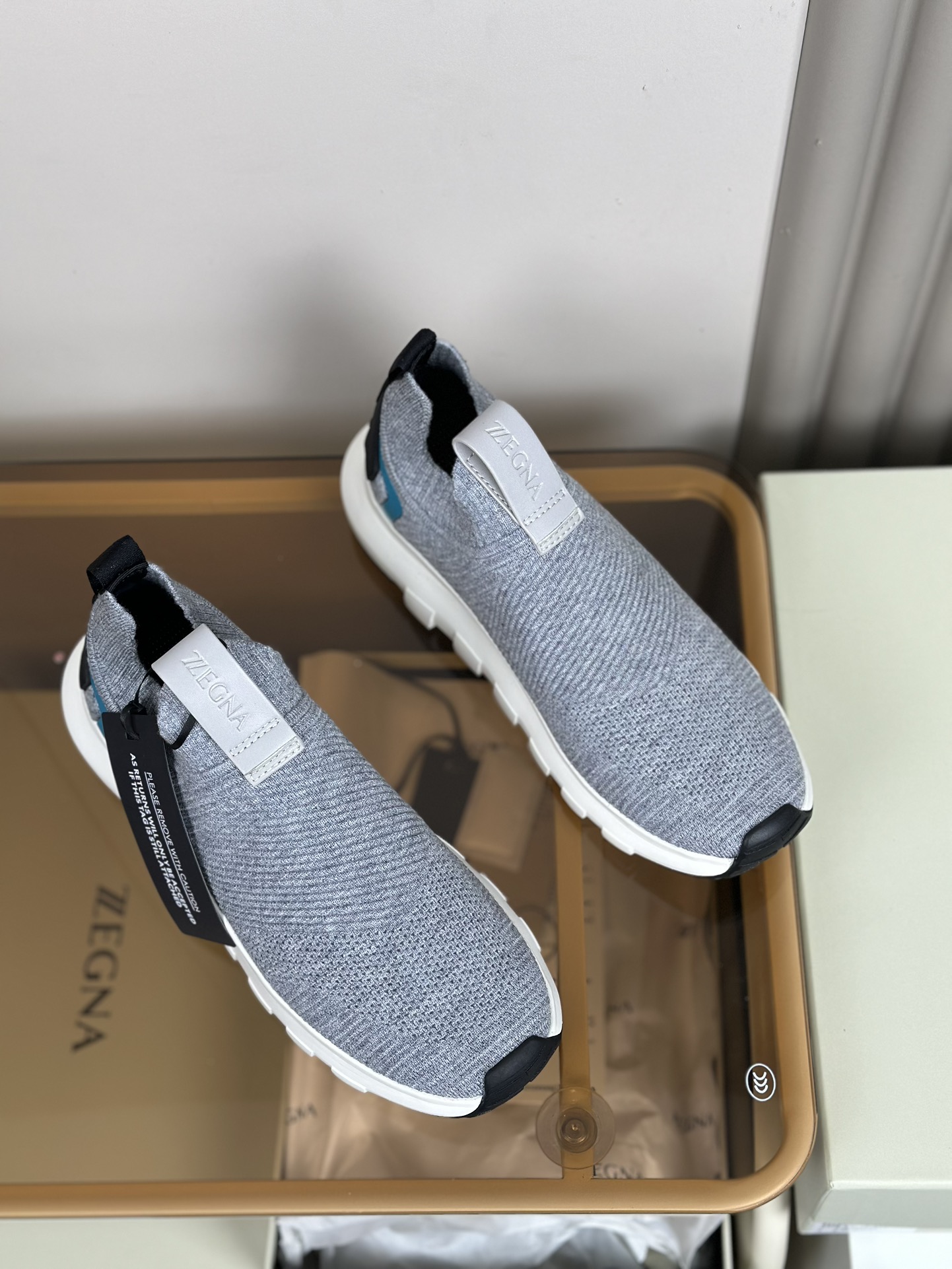 480ZEGNA Zapatillas de running Ermenegildo Zegna Techmerino Piuma Piuma significa "pluma" en italian