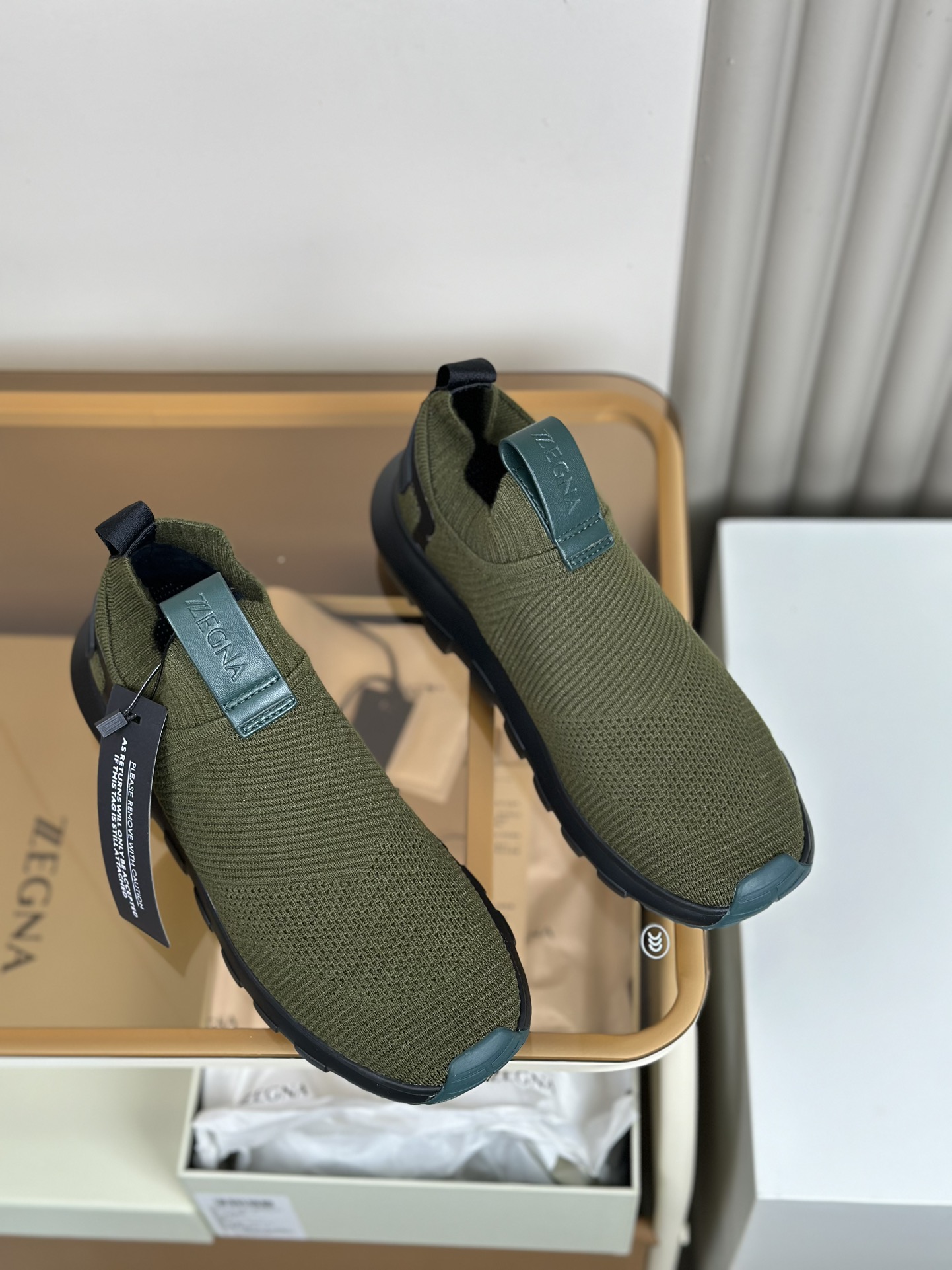 480ZEGNA Zapatillas de running Ermenegildo Zegna Techmerino Piuma Piuma significa "pluma" en italian
