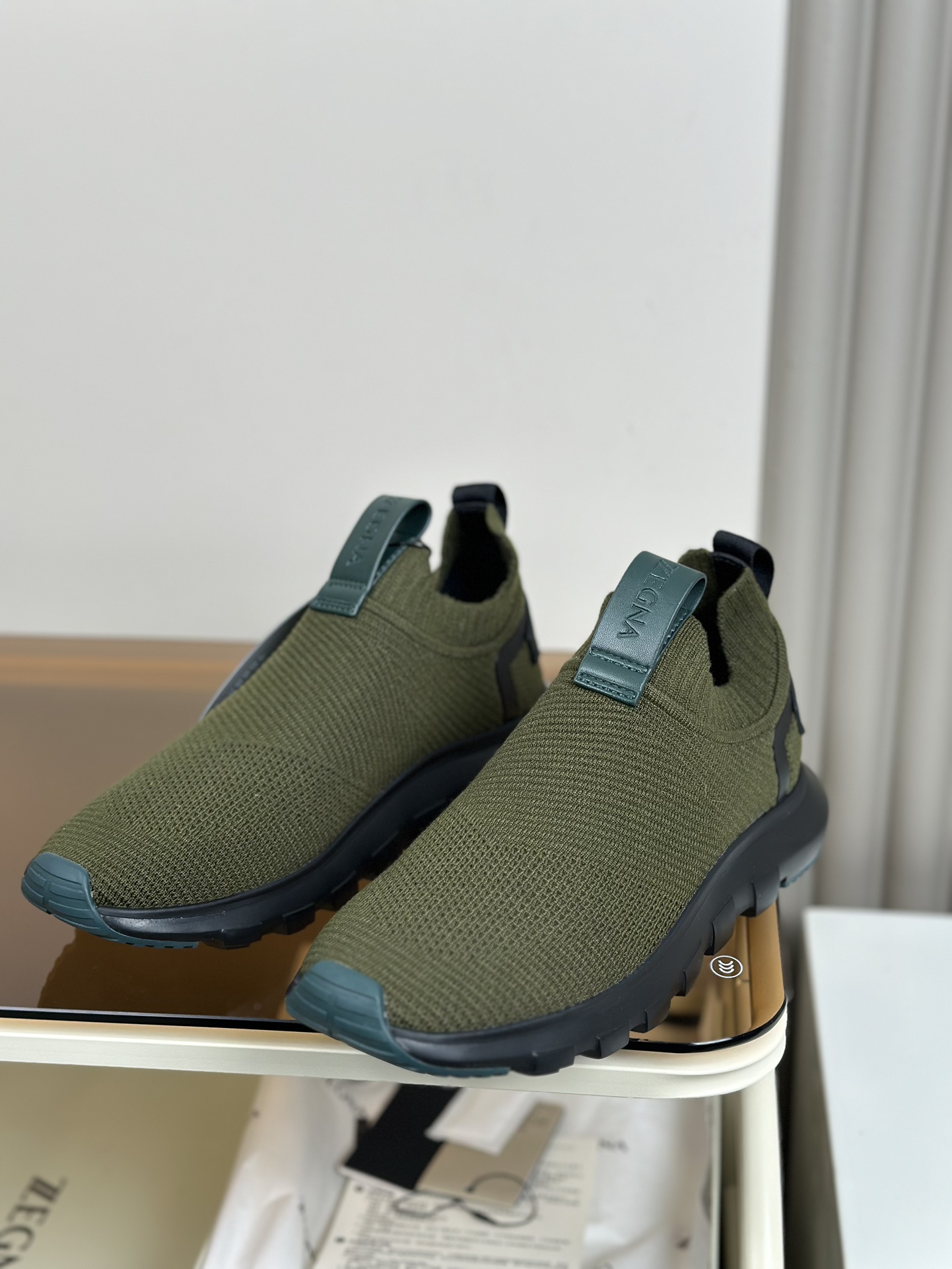 480ZEGNA Zapatillas de running Ermenegildo Zegna Techmerino Piuma Piuma significa "pluma" en italian