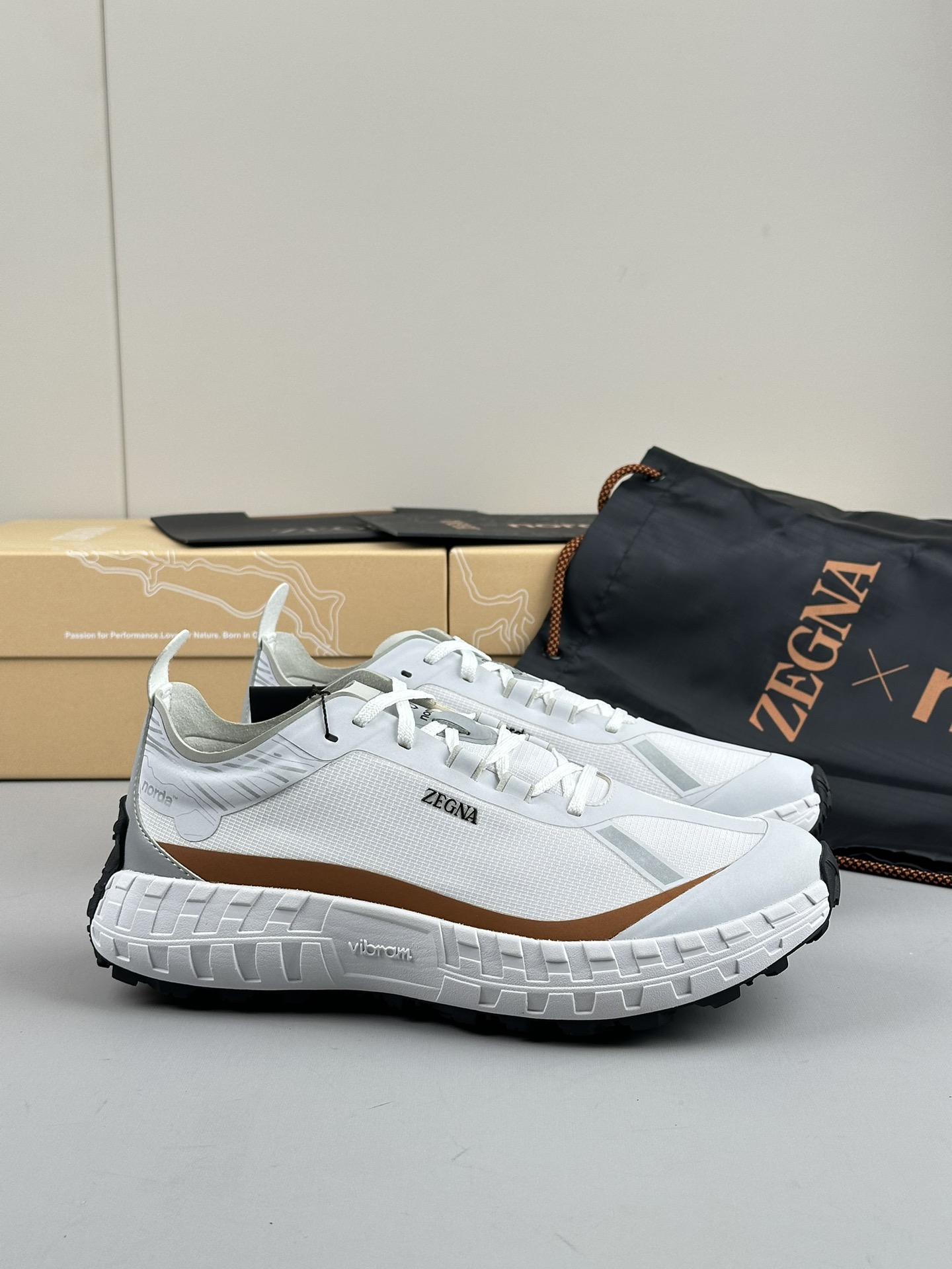 480Zapatillas de running Zzegna Zegna Xnorda Transpirables en los pies, estas dinámicas zapatillas d