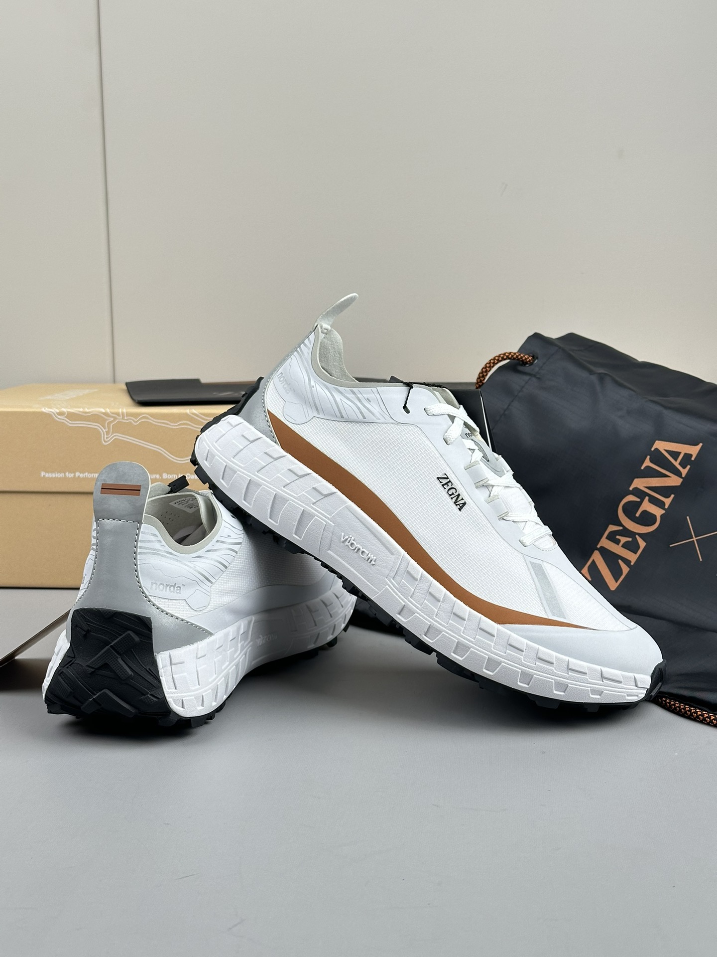 480Zapatillas de running Zzegna Zegna Xnorda Transpirables en los pies, estas dinámicas zapatillas d