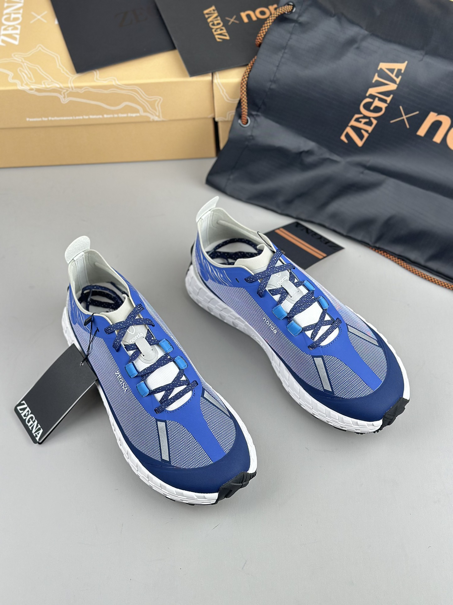 480Zapatillas de running Zzegna Zegna Xnorda Transpirables en los pies, estas dinámicas zapatillas d