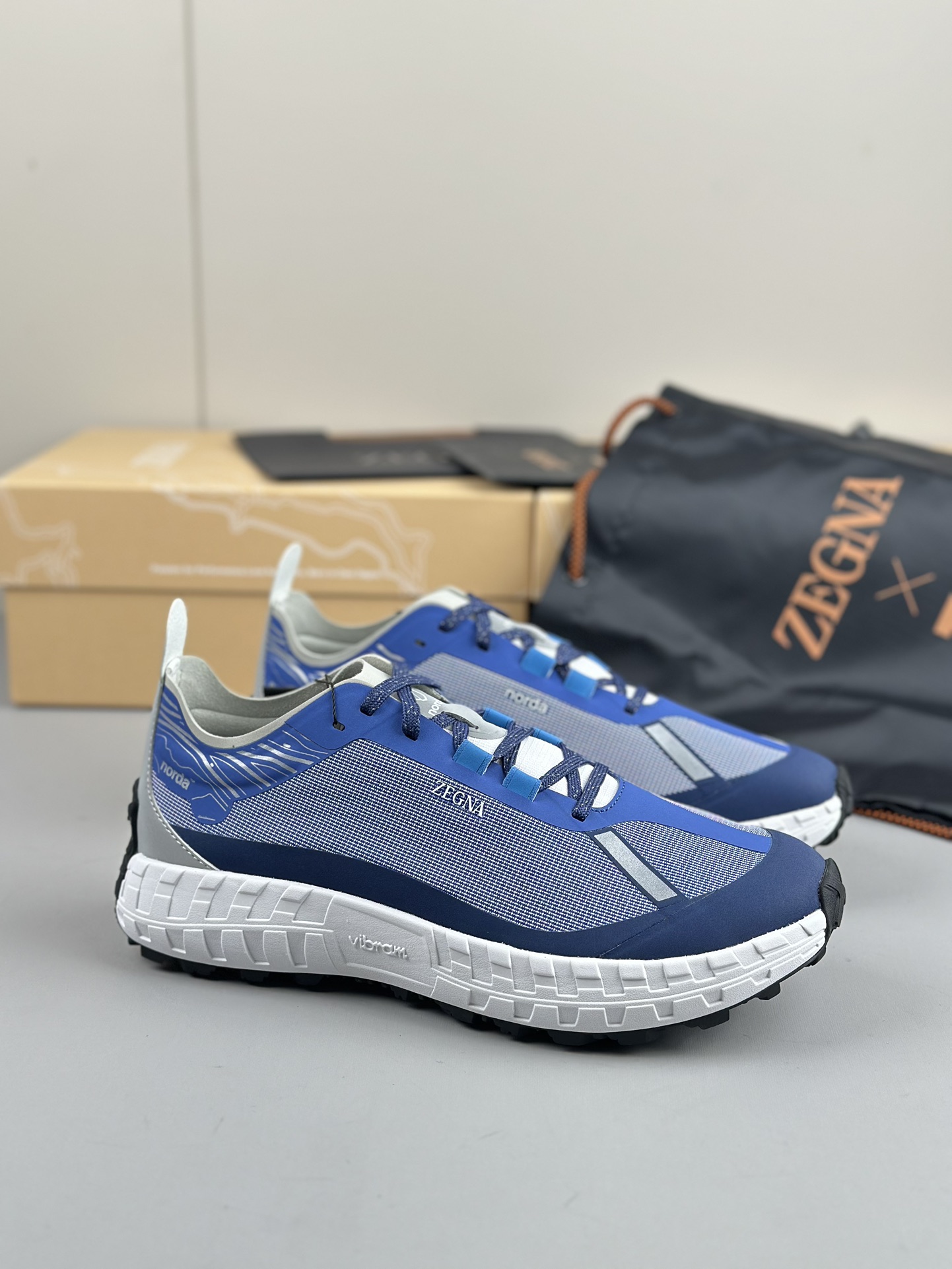480Zapatillas de running Zzegna Zegna Xnorda Transpirables en los pies, estas dinámicas zapatillas d