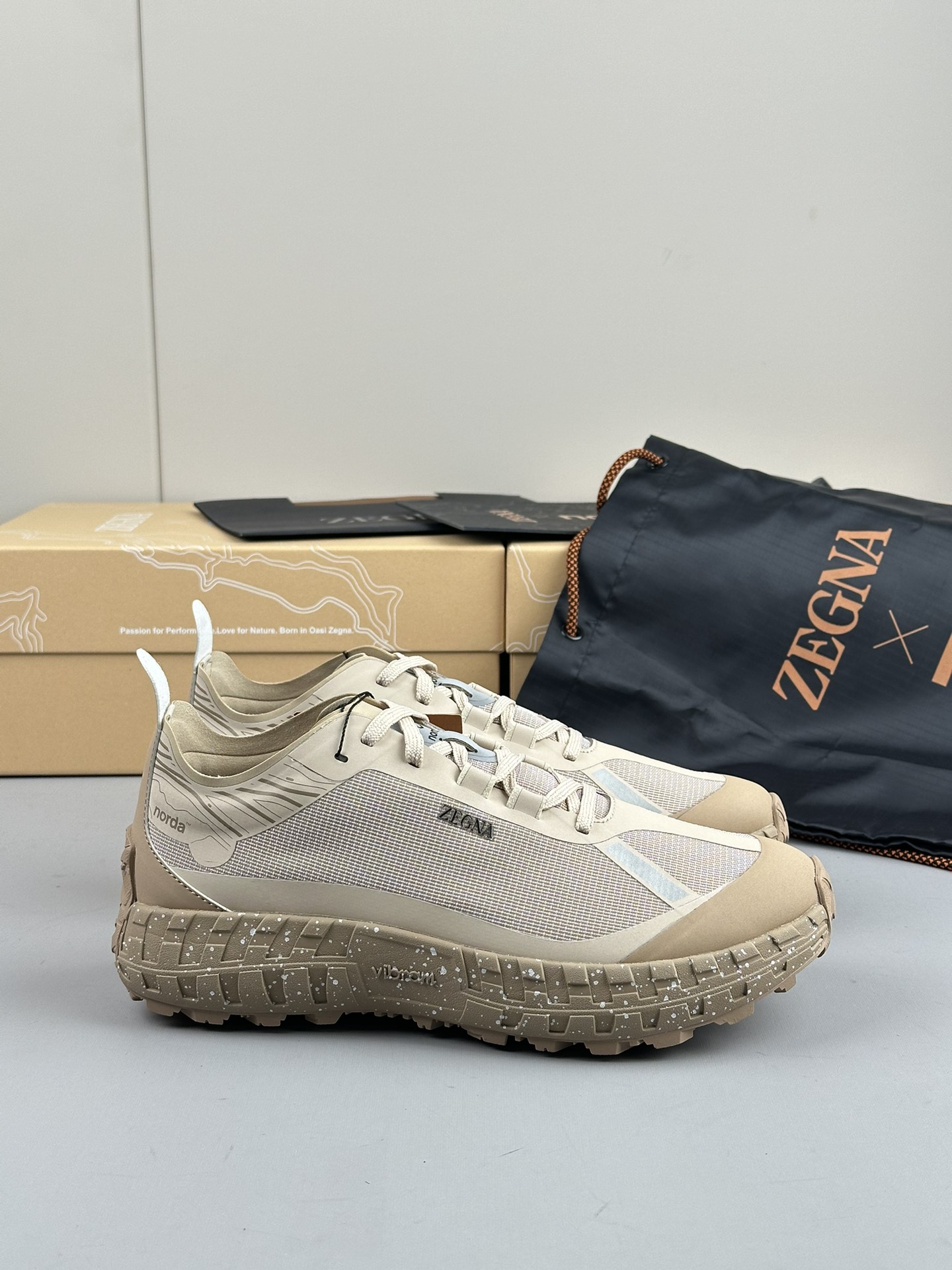 480Zapatillas de running Zzegna Zegna Xnorda Transpirables en los pies, estas dinámicas zapatillas d