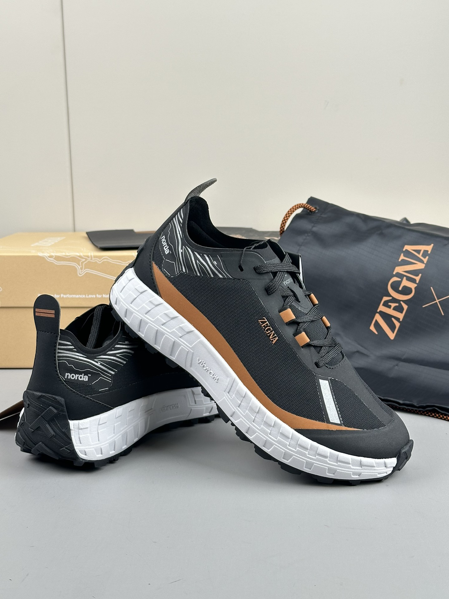 480Zapatillas de running Zzegna Zegna Xnorda Transpirables en los pies, estas dinámicas zapatillas d