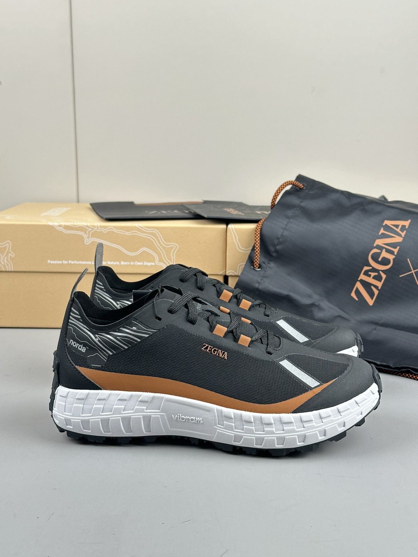 480Zapatillas de running Zzegna Zegna Xnorda Transpirables en los pies, estas dinámicas zapatillas d