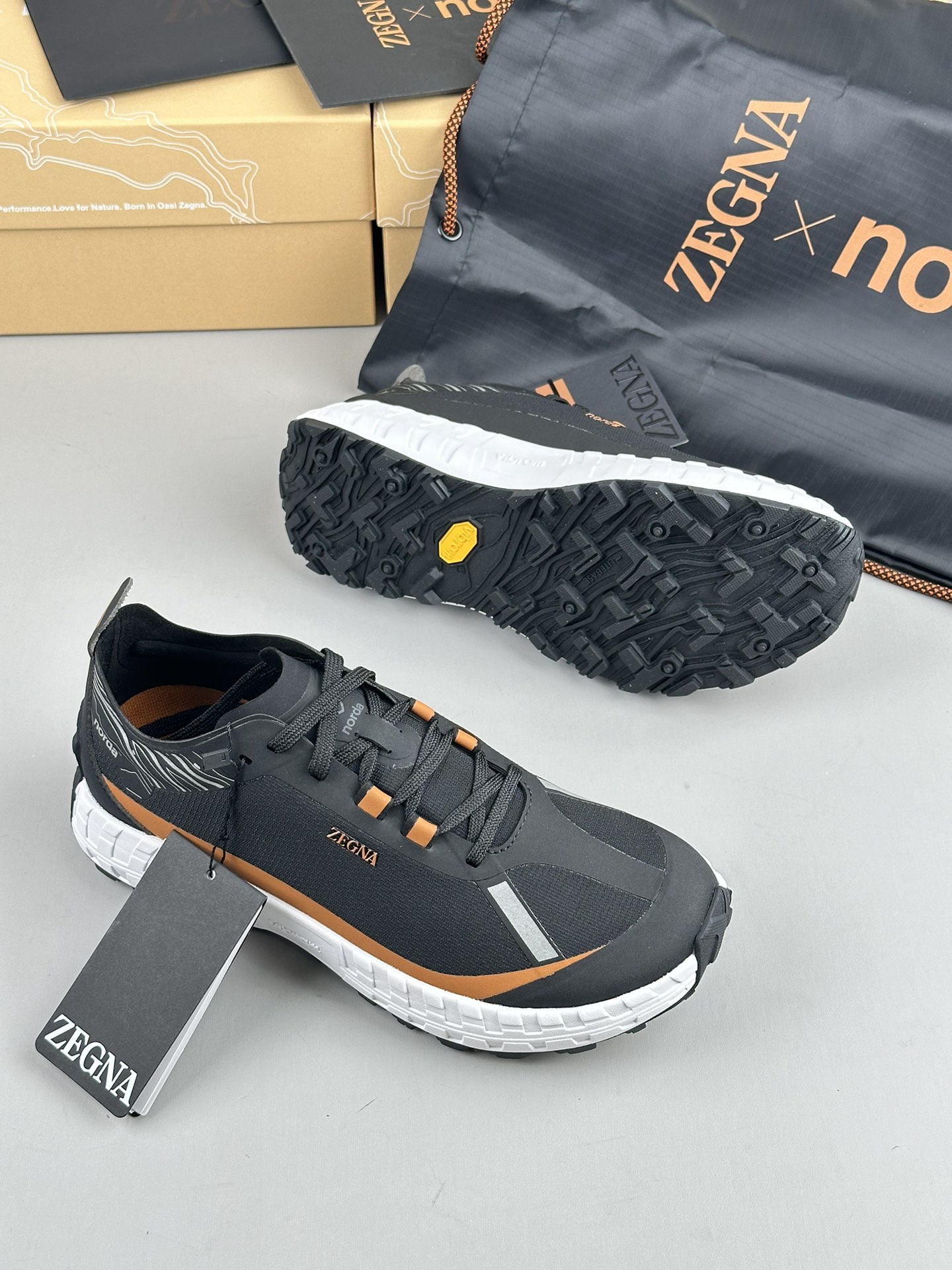 480Zapatillas de running Zzegna Zegna Xnorda Transpirables en los pies, estas dinámicas zapatillas d