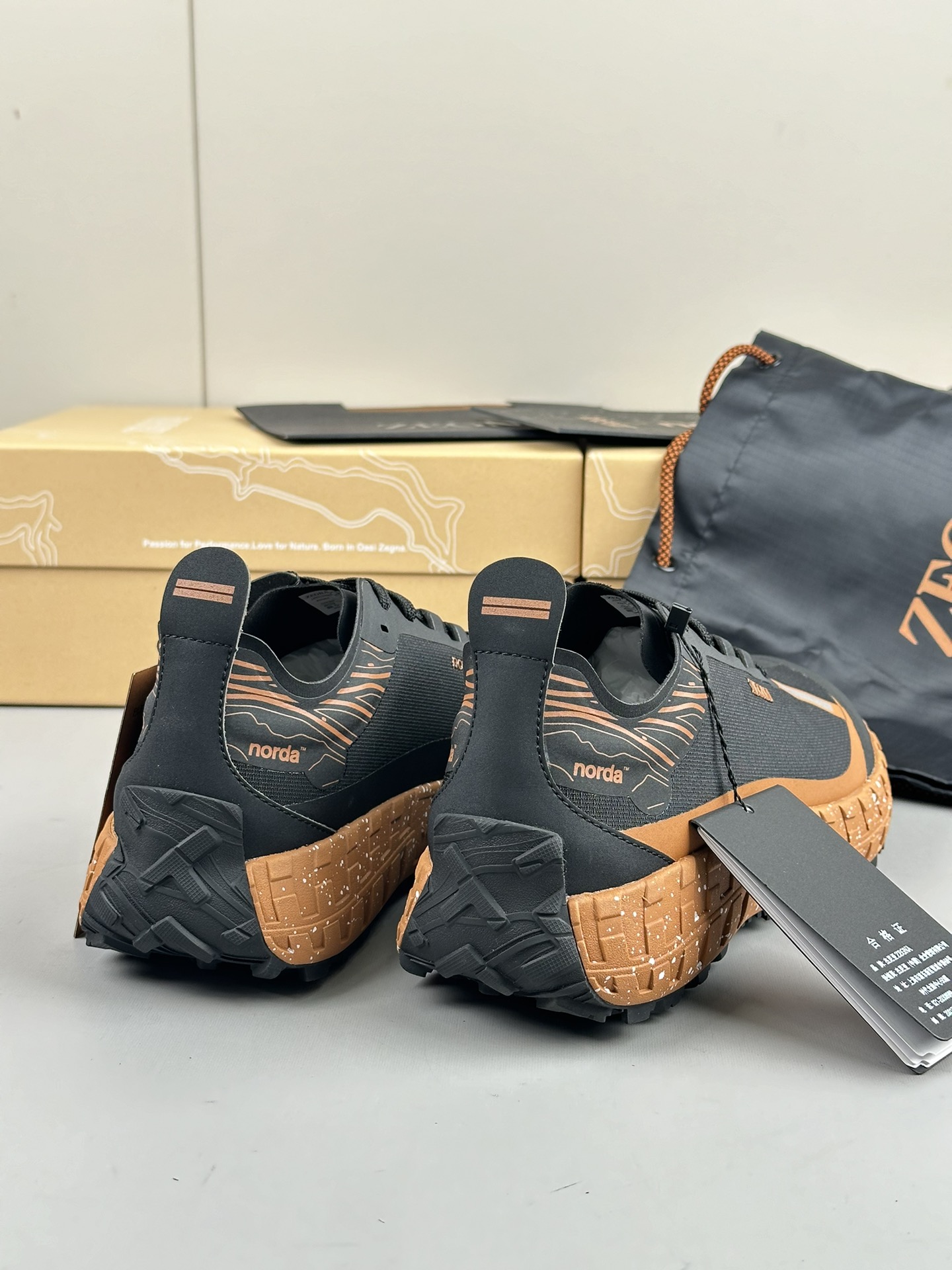 480Zapatillas de running Zzegna Zegna Xnorda Transpirables en los pies, estas dinámicas zapatillas d