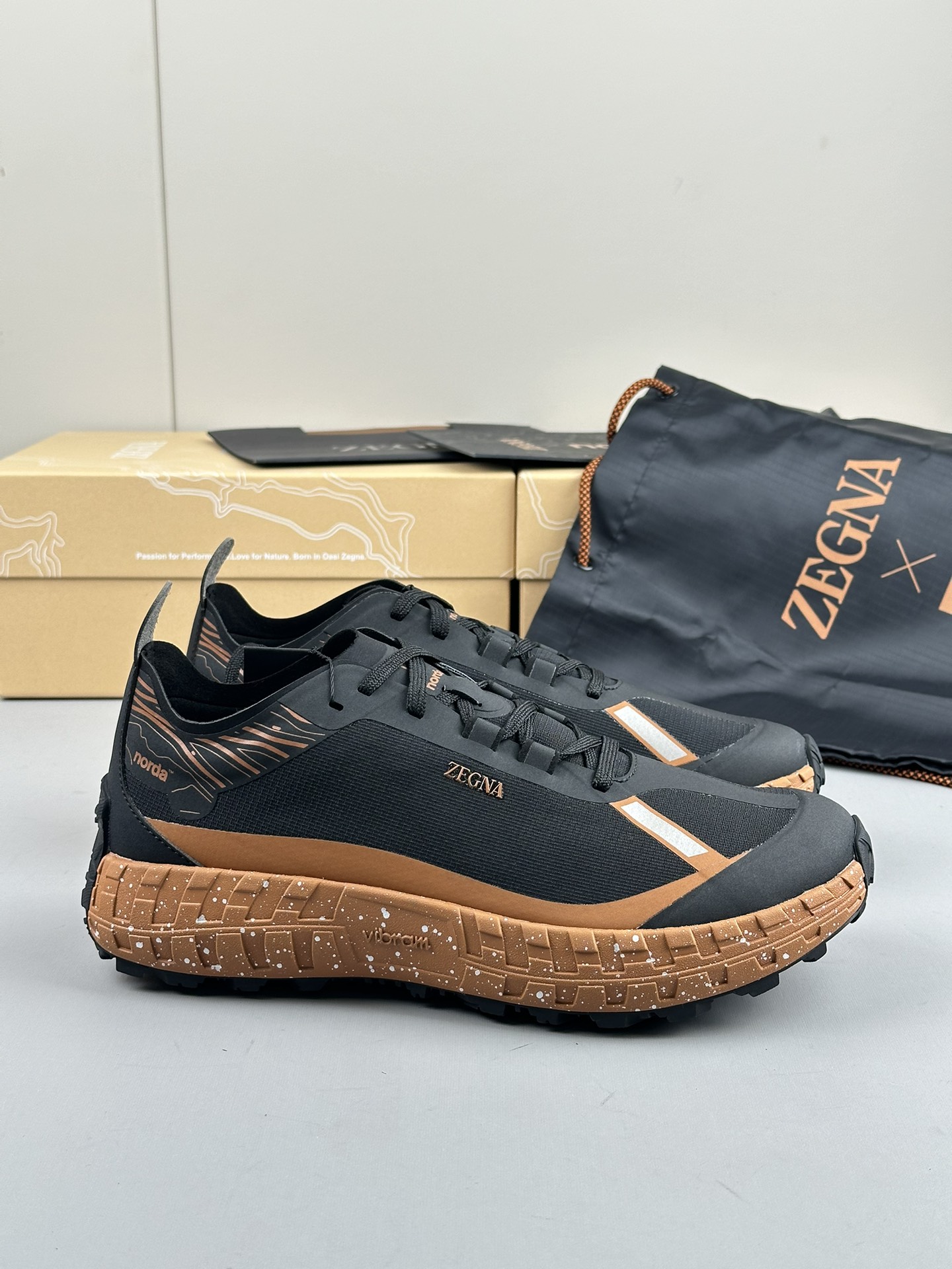 480Zapatillas de running Zzegna Zegna Xnorda Transpirables en los pies, estas dinámicas zapatillas d