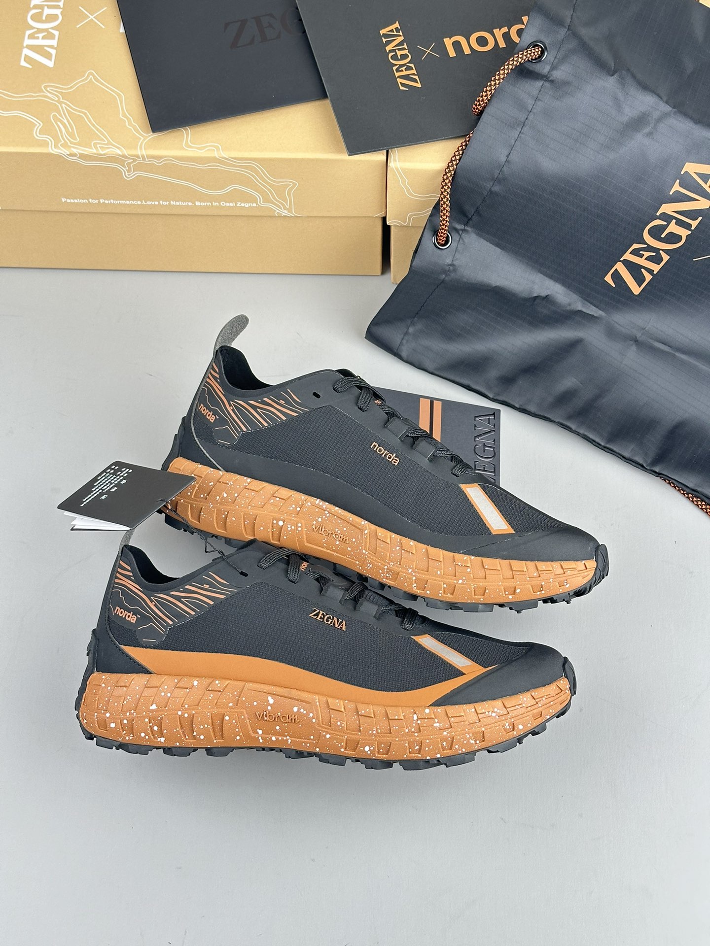 480Zapatillas de running Zzegna Zegna Xnorda Transpirables en los pies, estas dinámicas zapatillas d