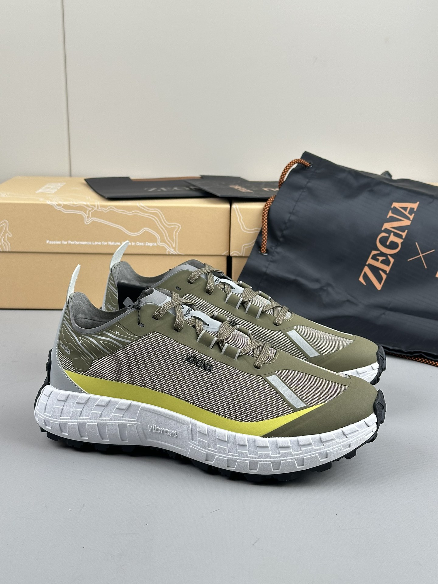 480Zapatillas de running Zzegna Zegna Xnorda Transpirables en los pies, estas dinámicas zapatillas d