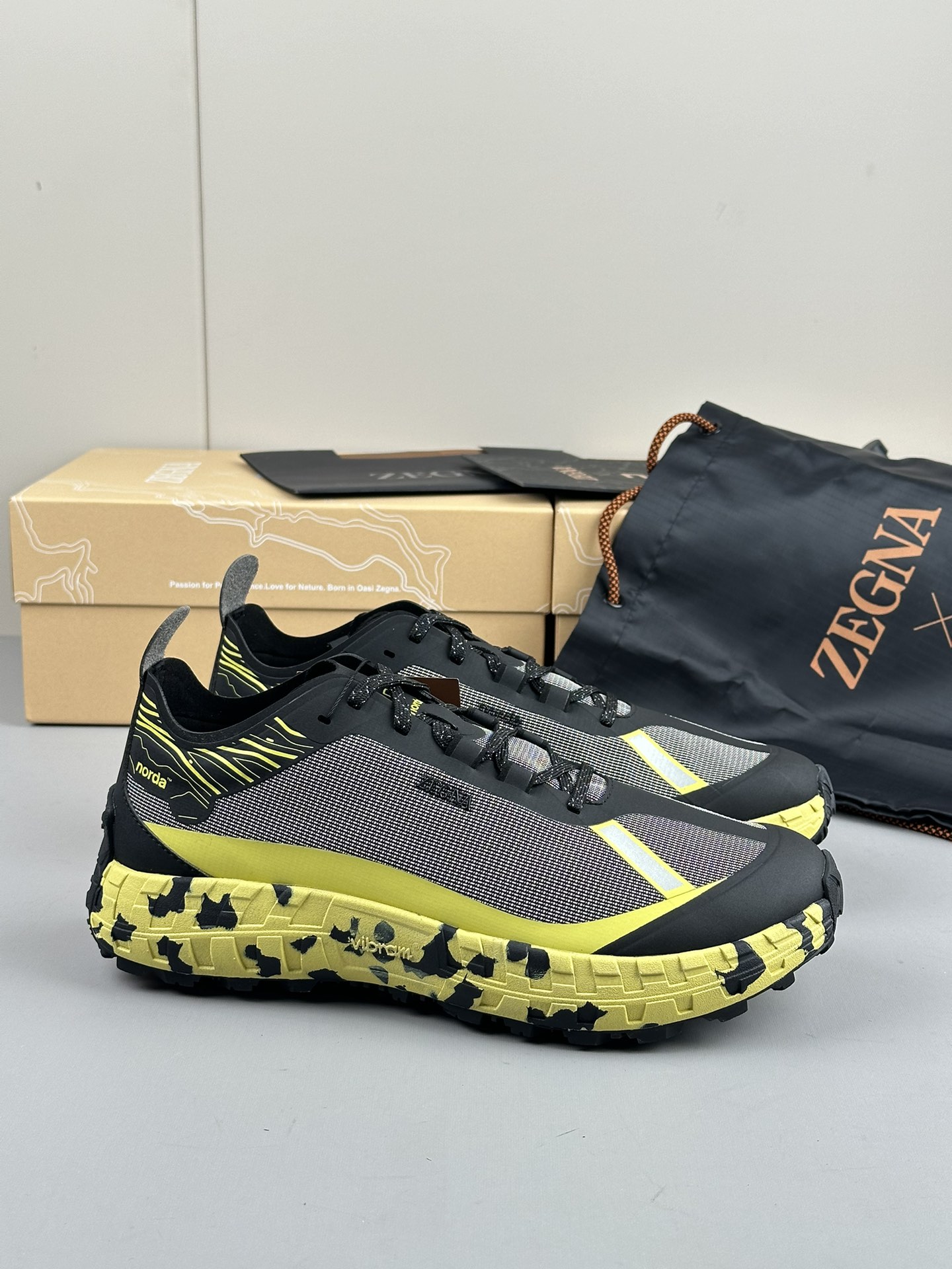 480Zapatillas de running Zzegna Zegna Xnorda Transpirables en los pies, estas dinámicas zapatillas d