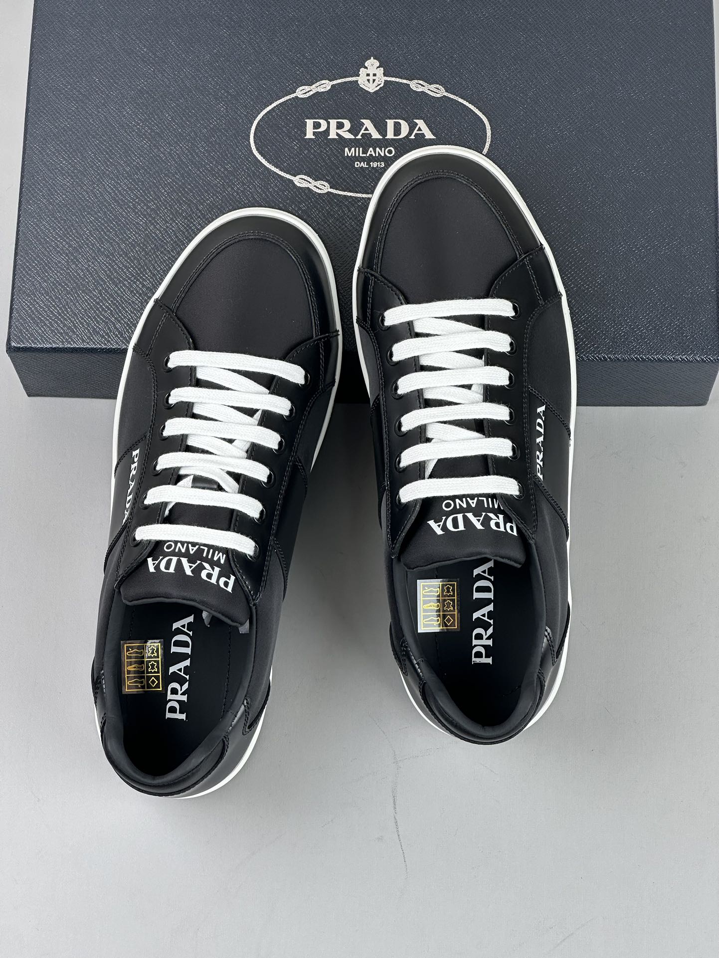 Prada Style Beige Leather Men's Shoes style reference detail image 6 from source 781916