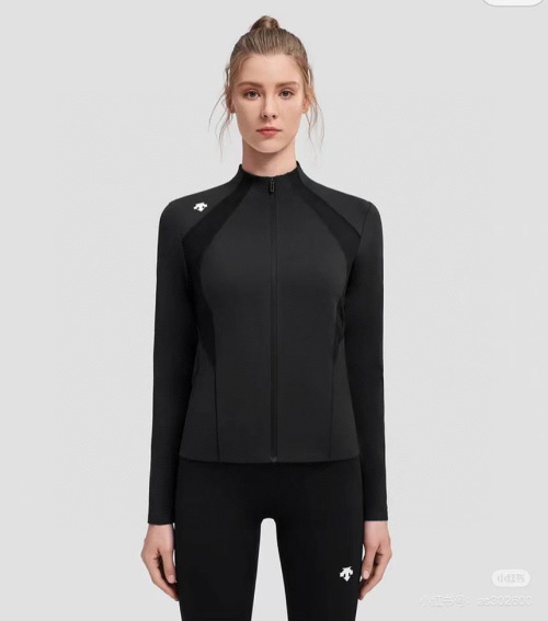 Descente Women's Training Body Flex Slim Fit Jacket, Workout & Yoga Top 1 Descente Women's Training Body Flex Slim Fit Jacket, Workout & Yoga Top