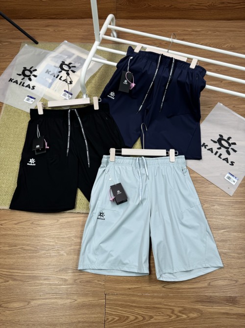 KAILAS Men's Summer Classic Logo Print Casual Comfortable Quick Dry Shorts 1 KAILAS Men's Summer Classic Logo Print Casual Comfortable Quick Dry Shorts