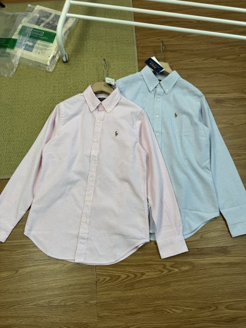 Ralph Lauren Classic Fit Striped Oxford Shirt, Embroidered Pony Logo 19 Ralph Lauren Classic Fit Striped Oxford Shirt, Embroidered Pony Logo