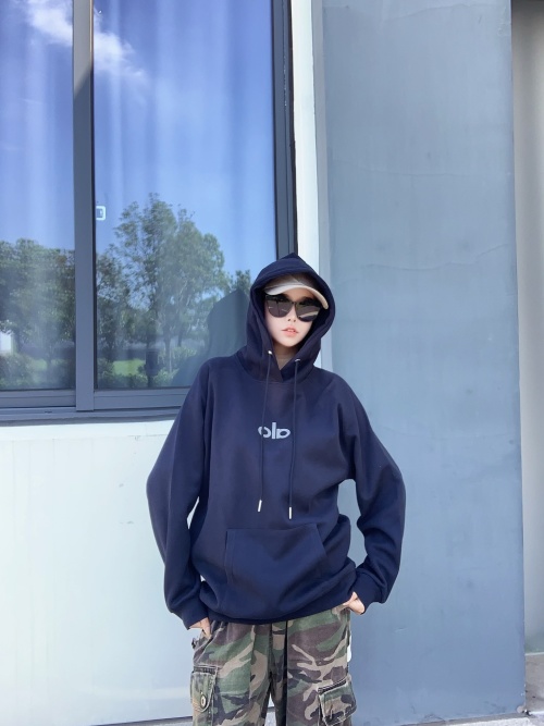 ALO 2025SS Unisex Oversized Hoodie, Clean Fit, Classic Pullover Sweatshirt 1 ALO 2025SS Unisex Oversized Hoodie, Clean Fit, Classic Pullover Sweatshirt