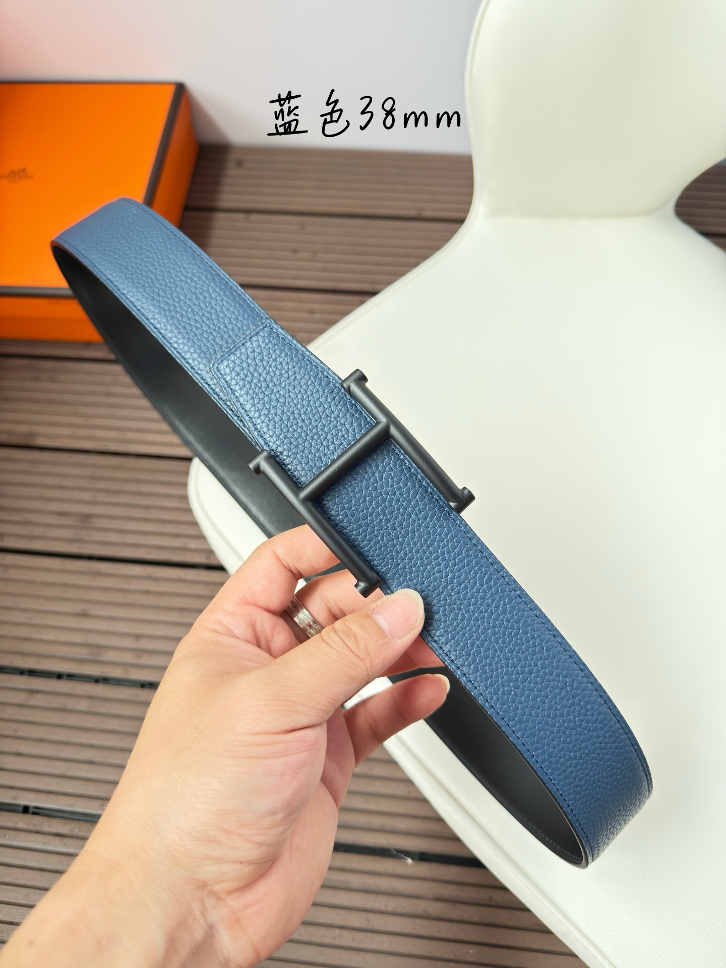 Hermes Style Leather Men's Belts Lookbook Reference image 1
