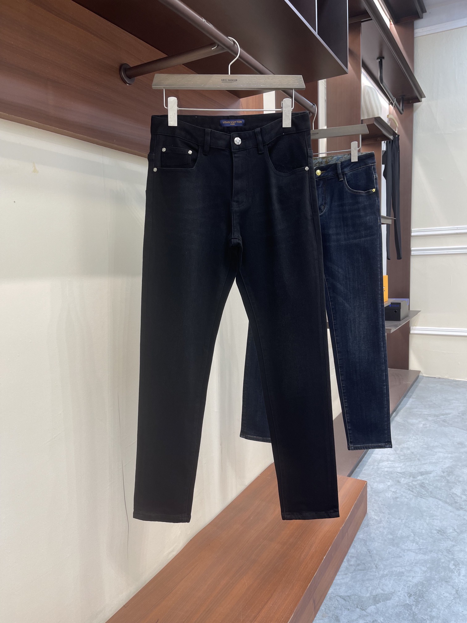 Louis Vuitton Clothing Jeans Black Fall/Winter Collection