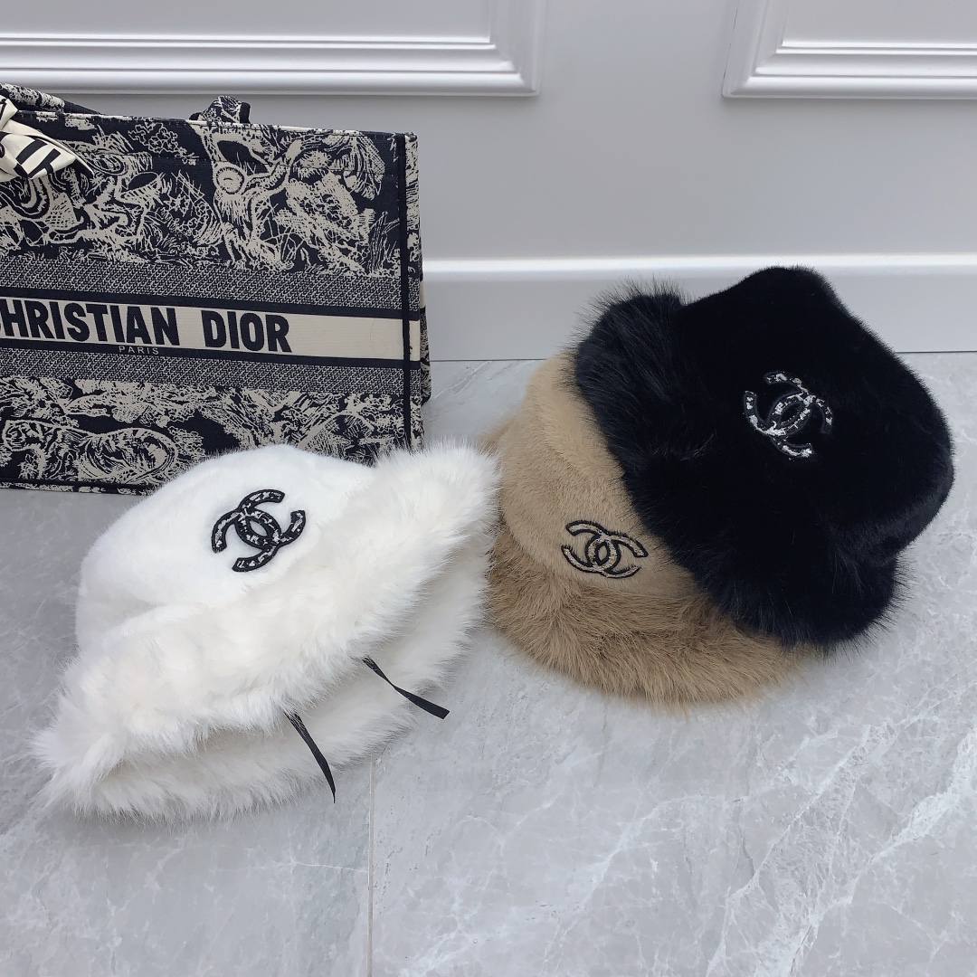 🎀Chanel香奈儿渔夫帽🤍 高定版！毛感顺滑，氛围感十足的爆款