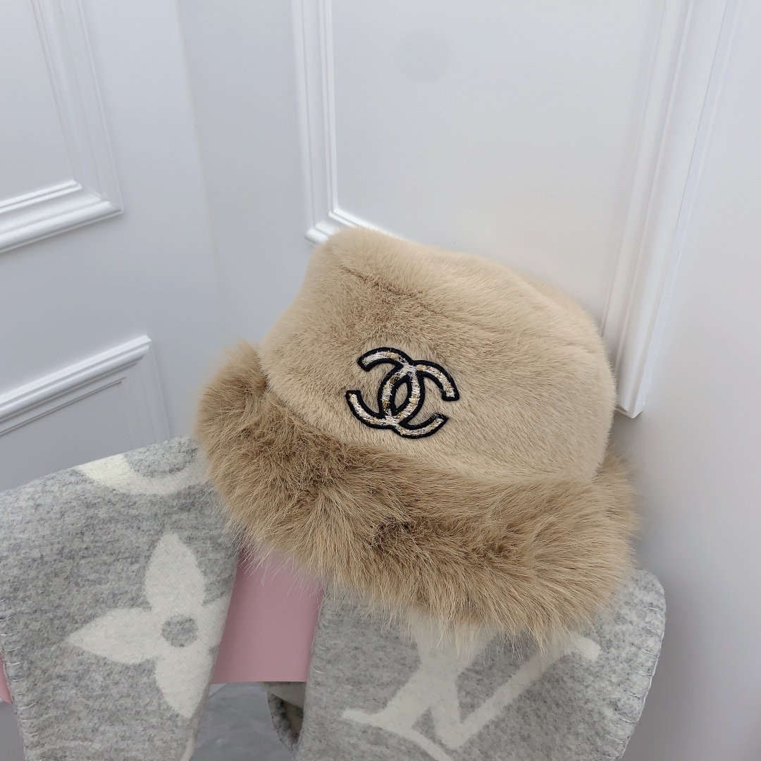 🎀Chanel香奈儿渔夫帽🤍 高定版！毛感顺滑，氛围感十足的爆款