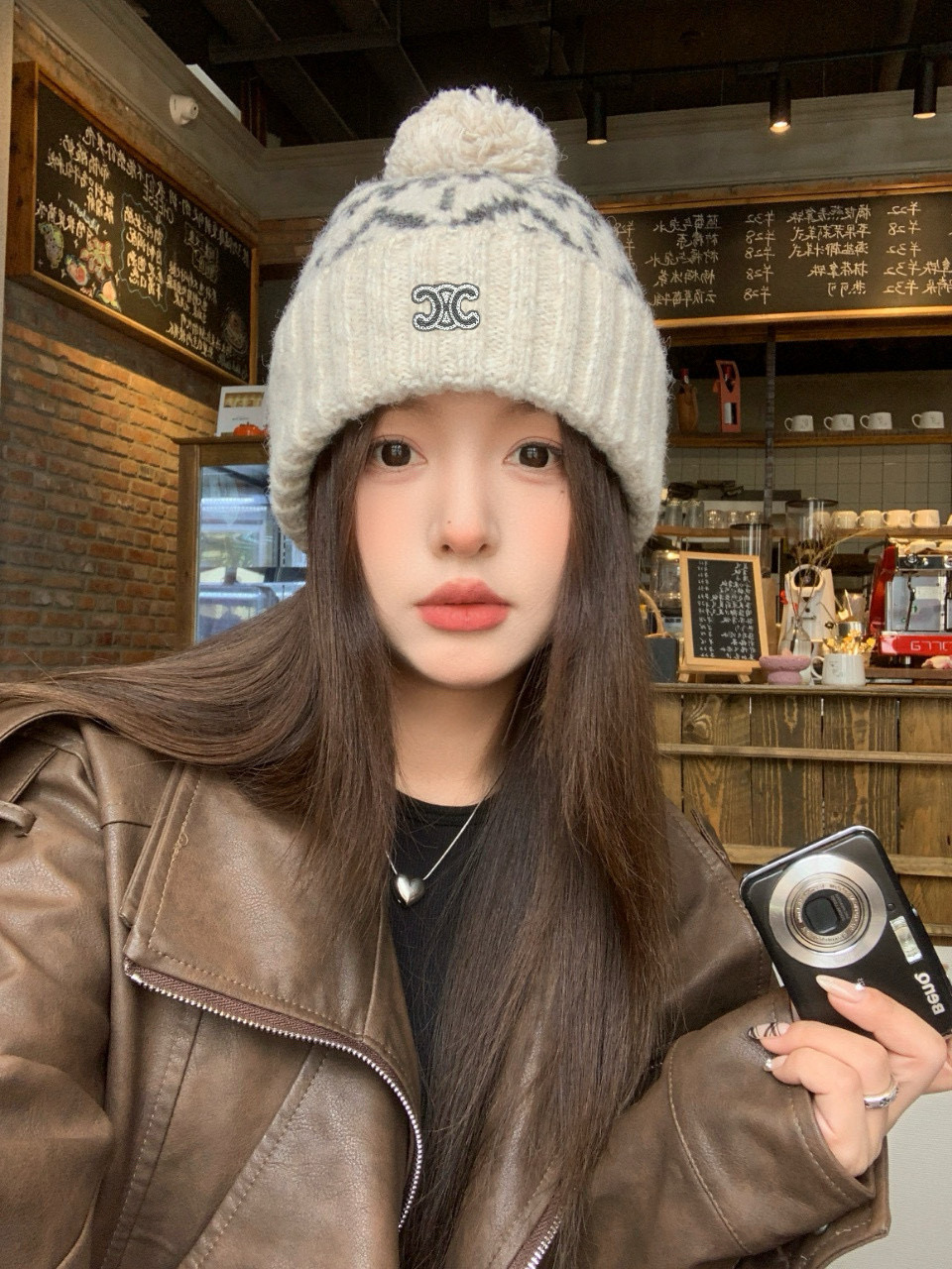 🎀CELINE 🎄氛围感感毛线帽~
