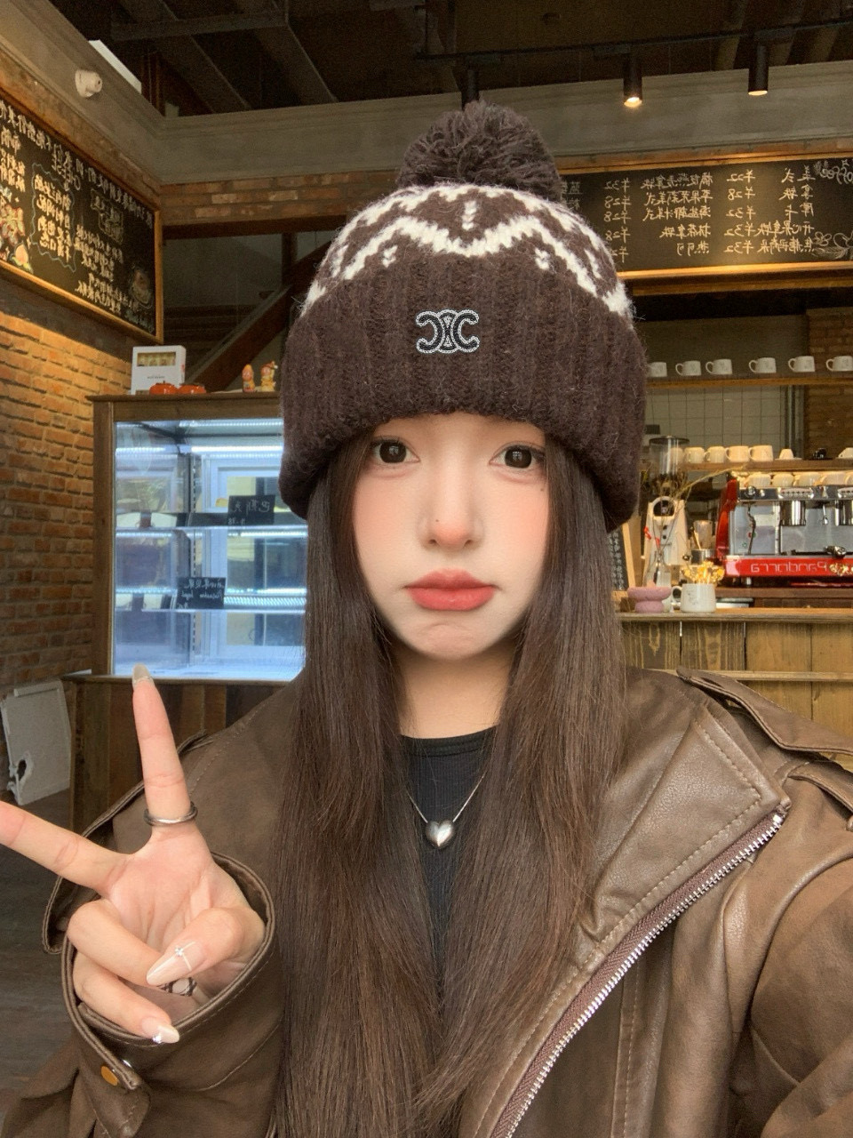 🎀CELINE 🎄氛围感感毛线帽~