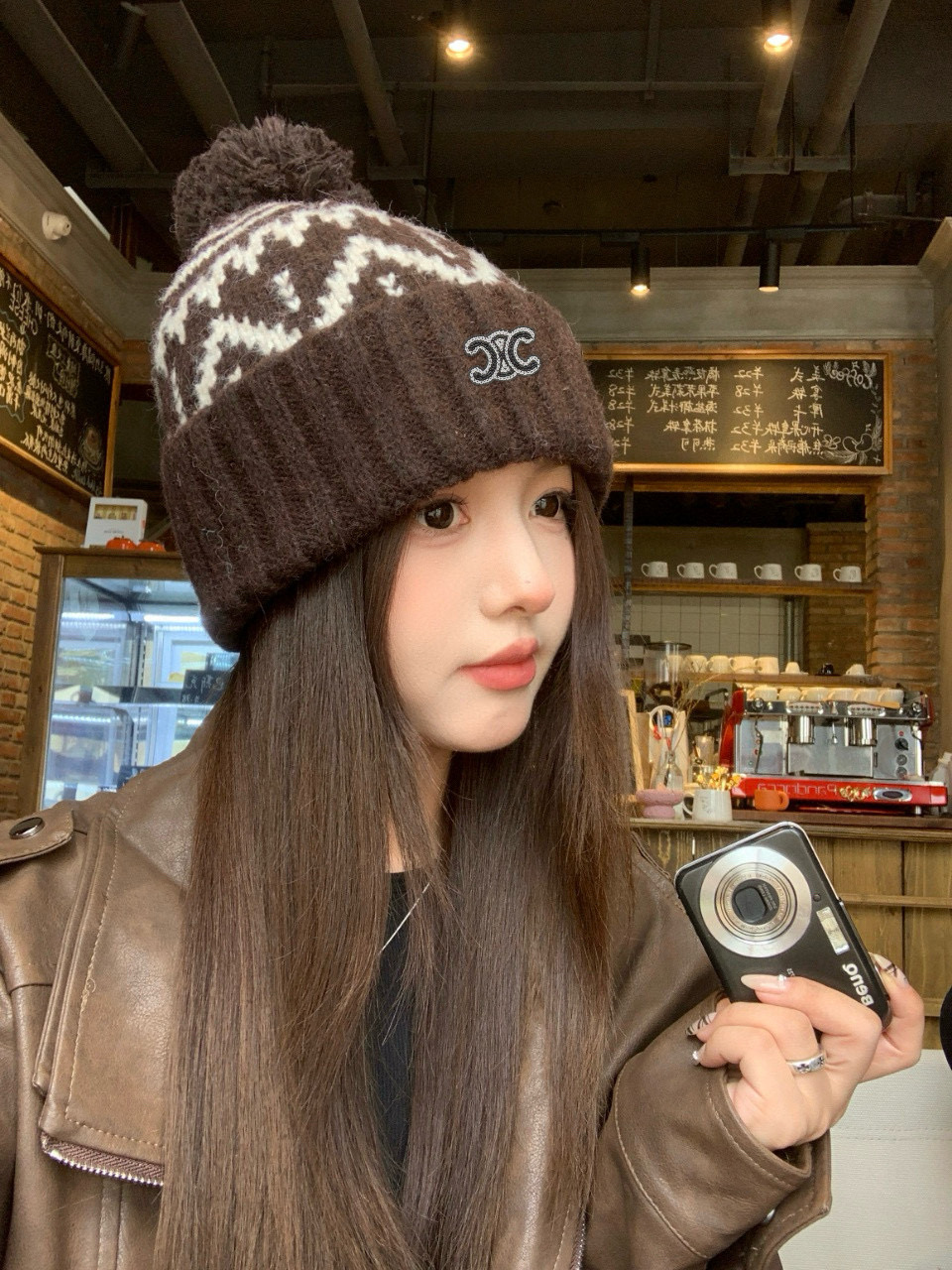 🎀CELINE 🎄氛围感感毛线帽~