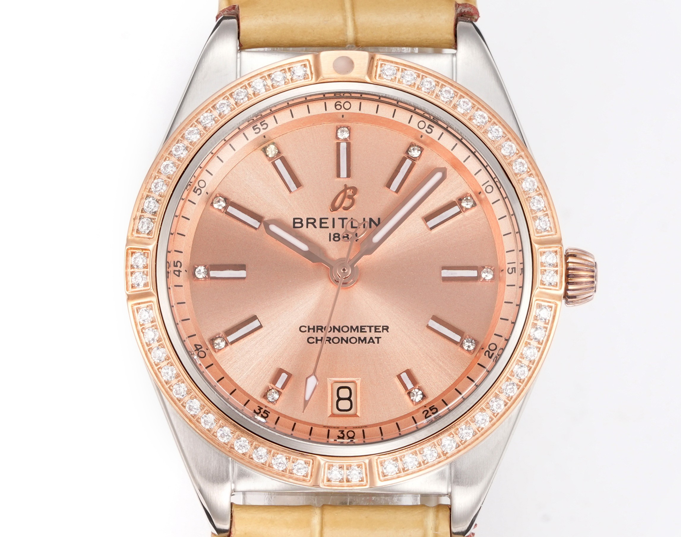 “Modern Retrospective Women’s Watch: South China Sea Capsule Series 36mm Automatic Chronometer” - 图片 2