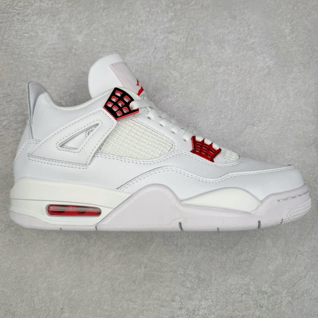 推手 TG头层特价福利 ️ Air Jordan AJ4 Retro 头层皮料加持 大厂出品 原纸板楦头开发 完美鞋型匹配公司货 正确TPU鞋舌锁扣 乳胶鞋垫 最新原厂底模 大底卡色咬花完美 鞋柜必备鞋款 终端现货供应