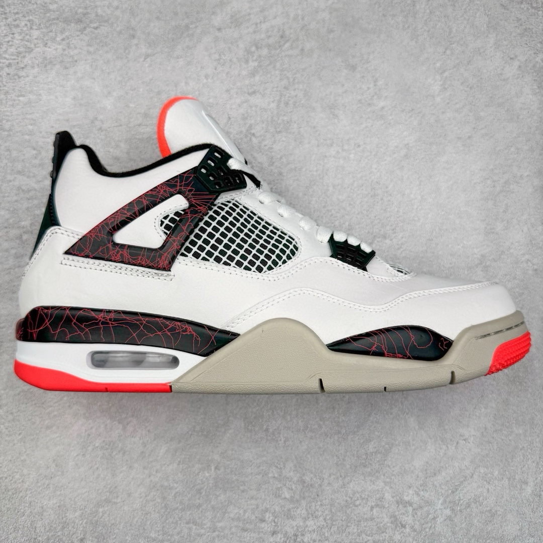推手 TG头层特价福利 ️ Air Jordan AJ4 Retro 头层皮料加持 大厂出品 原纸板楦头开发 完美鞋型匹配公司货 正确TPU鞋舌锁扣 乳胶鞋垫 最新原厂底模 大底卡色咬花完美 鞋柜必备鞋款 终端现货供应