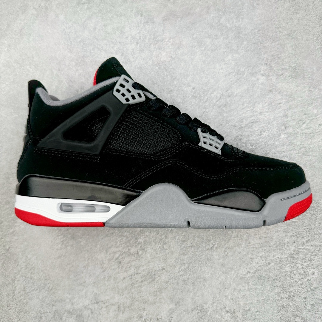 推手 TG头层特价福利 ️ Air Jordan AJ4 Retro 头层皮料加持 大厂出品 原纸板楦头开发 完美鞋型匹配公司货 正确TPU鞋舌锁扣 乳胶鞋垫 最新原厂底模 大底卡色咬花完美 鞋柜必备鞋款 终端现货供应