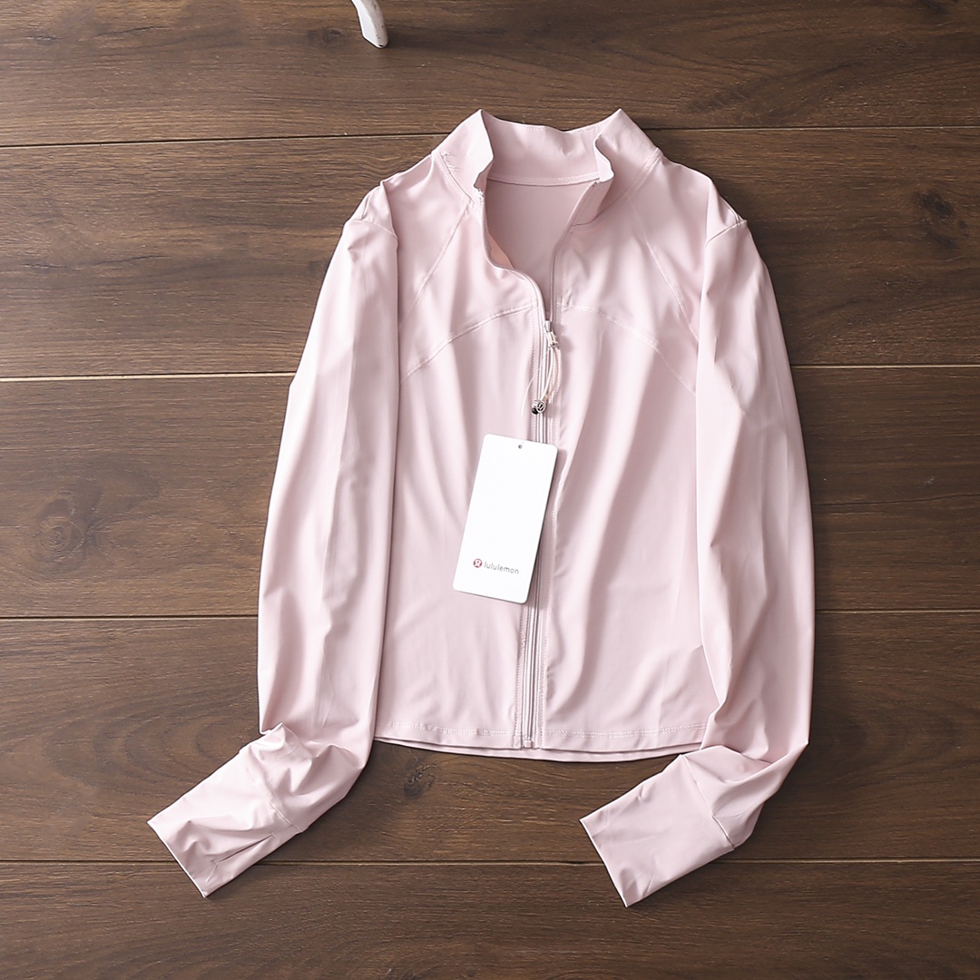 Lululemon long sleeve training pink yoga