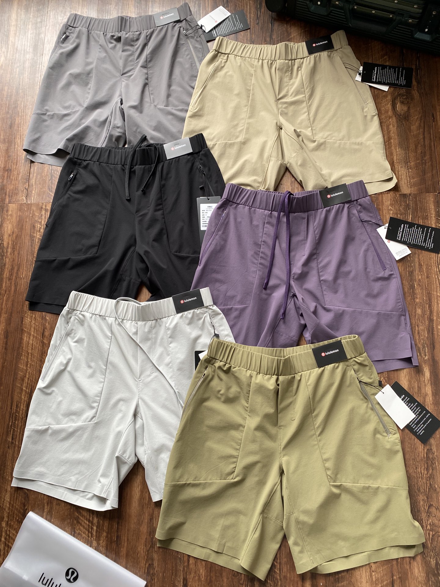 Lulu Men's Bottoms Lululemon License to Train Men's 7" * Lulu Men's Bottoms yoga