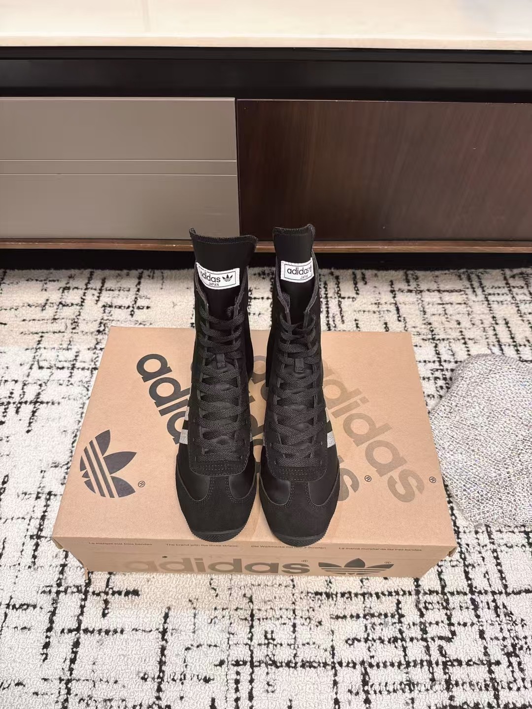 NO:251178,Purchasing grade Adidas 25ss spring and summer new style high-tie casual shoes are simply the 